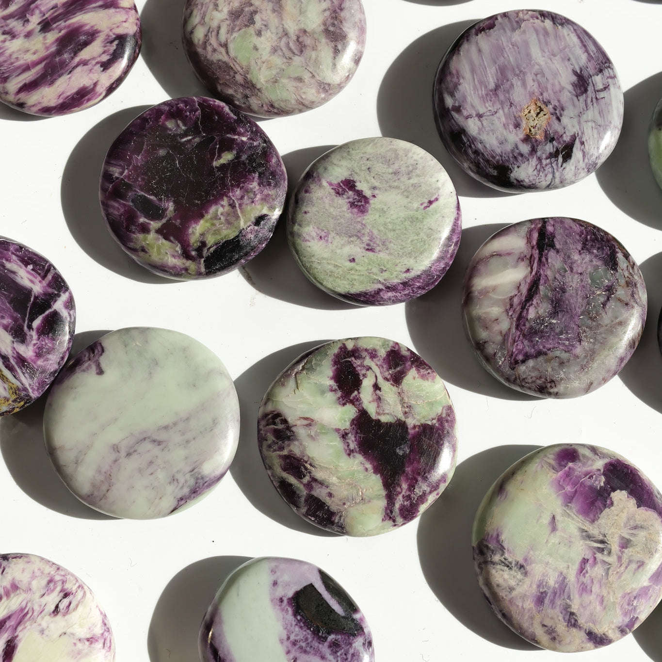 Kammererite Flat Stone