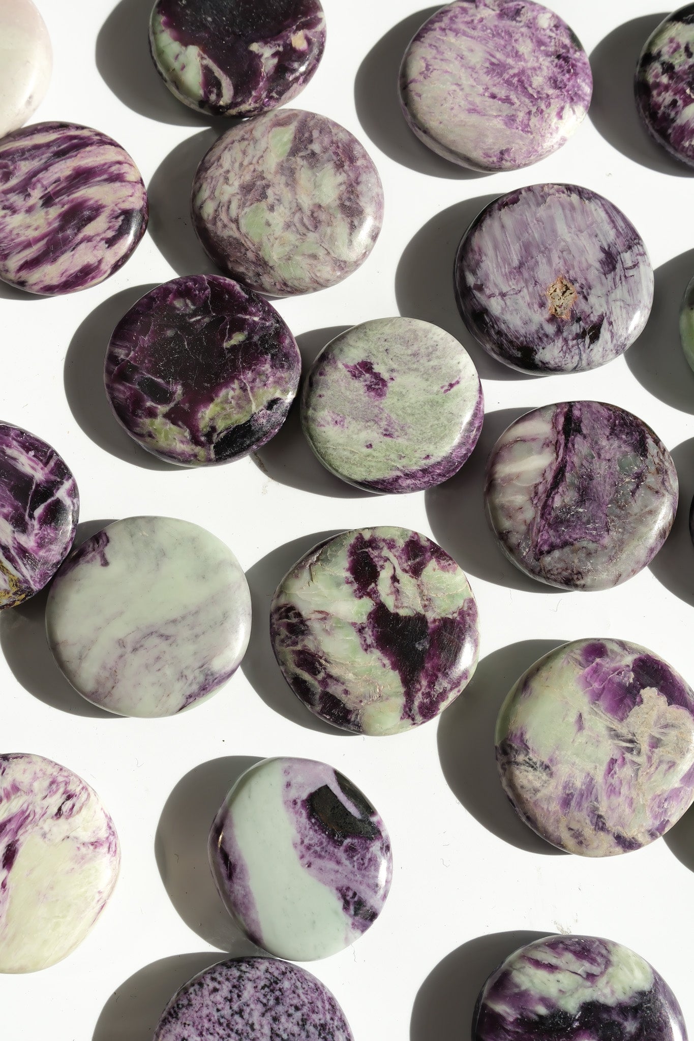 Kammererite Flat Stone