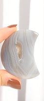 Druzy Agate Moon