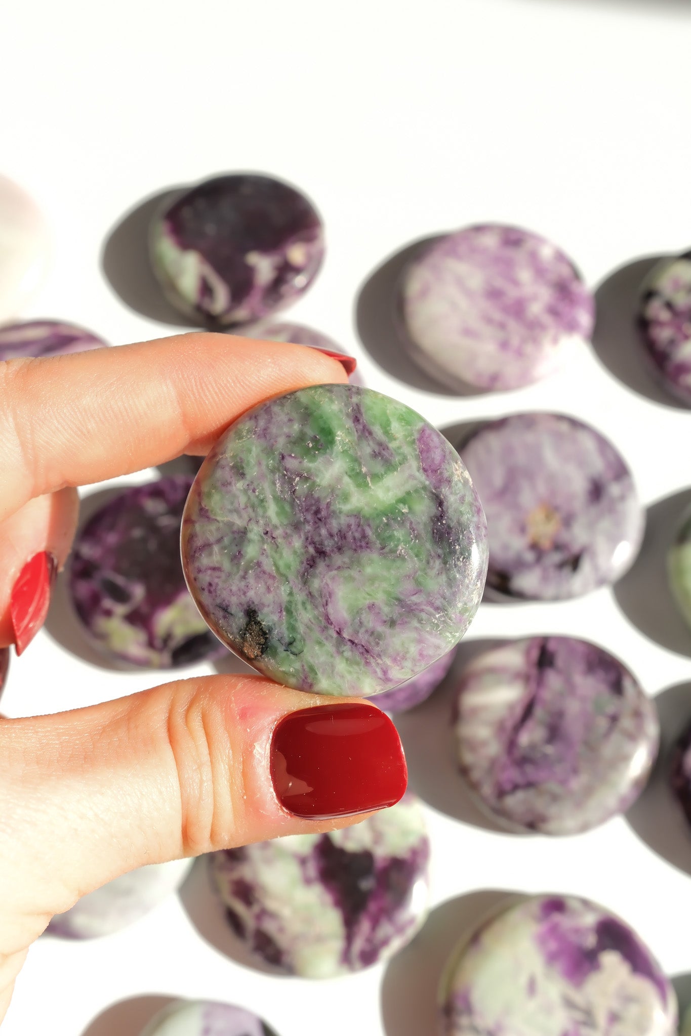 Kammererite Flat Stone
