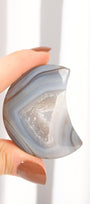 Druzy Agate Moon