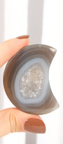 Druzy Agate Moon