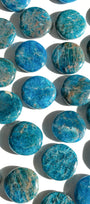Blue Apatite Flat Stone
