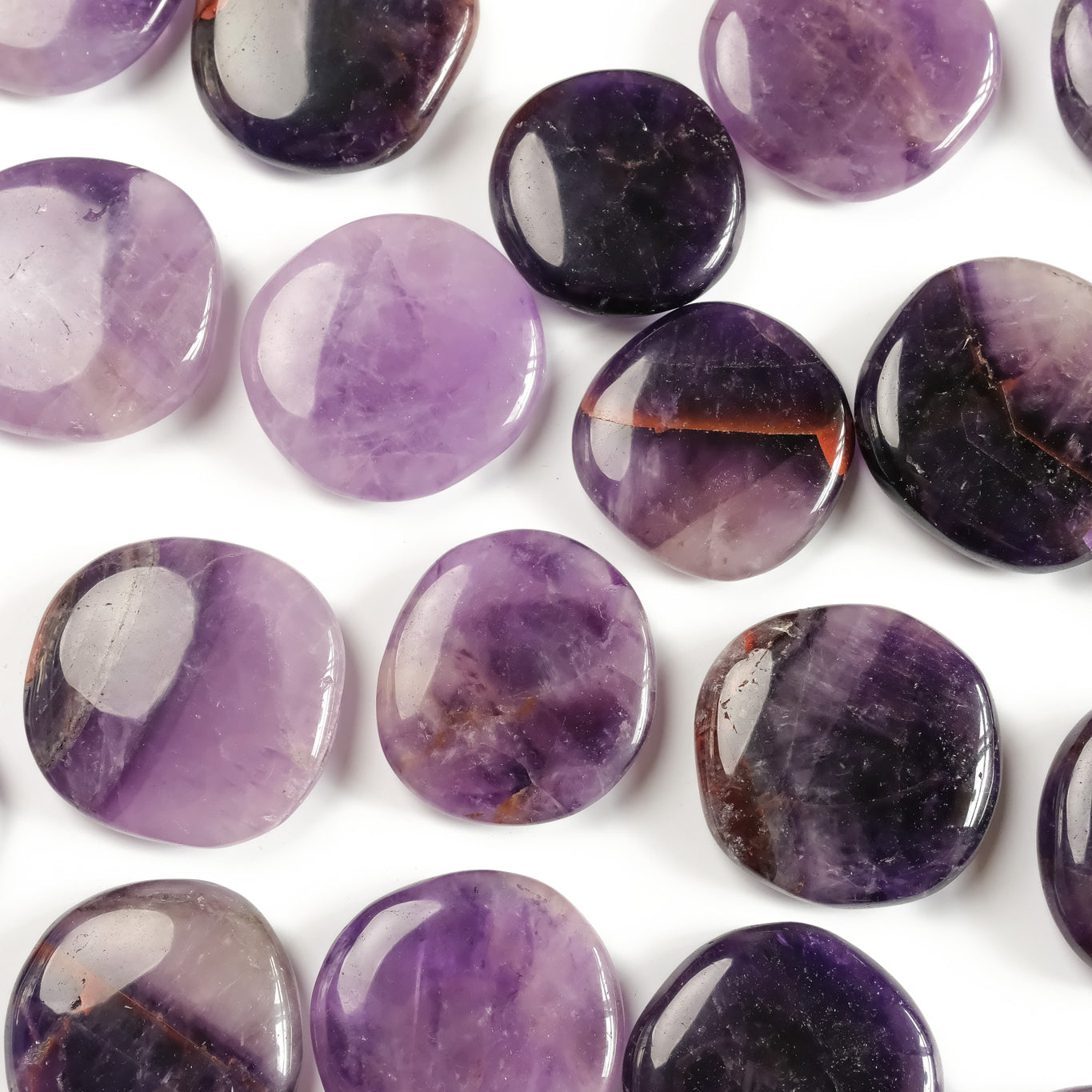 Amethyst Flat Stone
