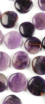 Amethyst Flat Stone
