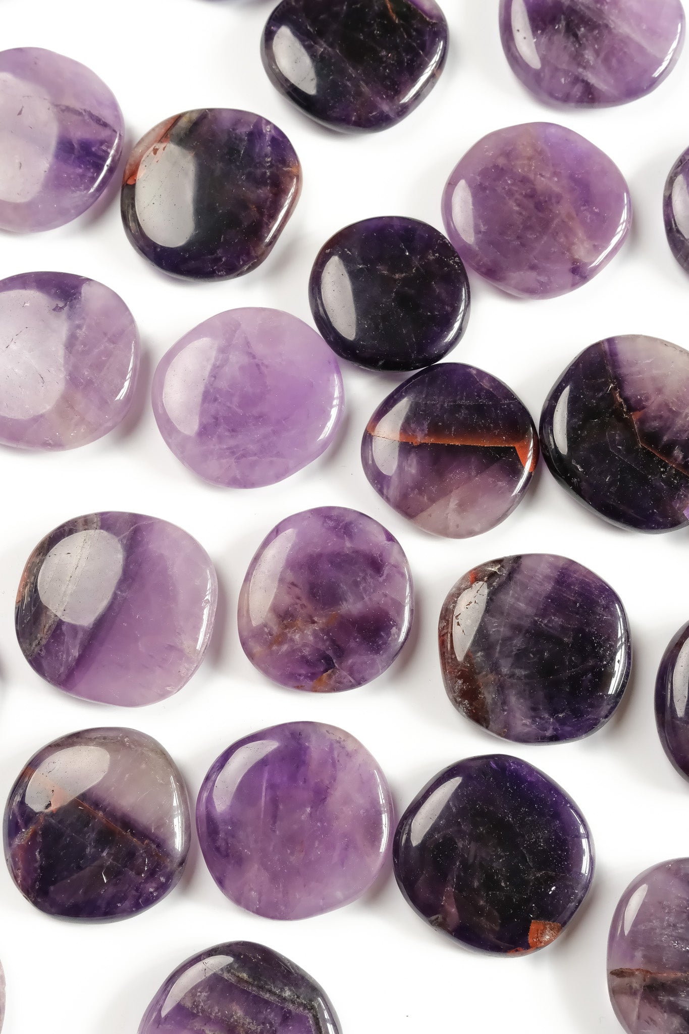 Amethyst Flat Stone