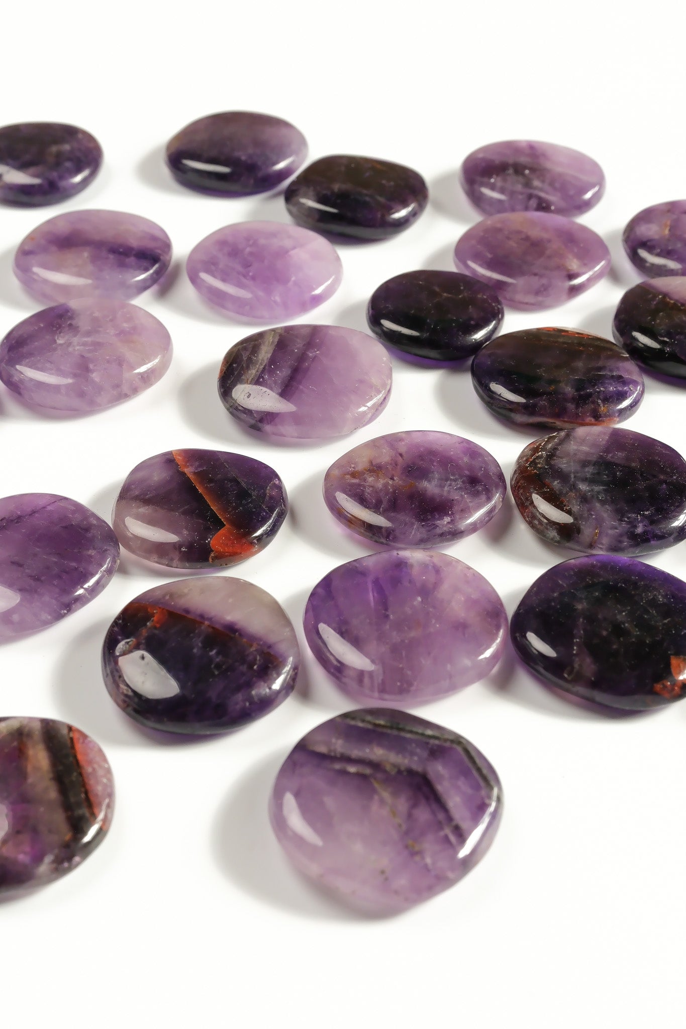 Amethyst Flat Stone