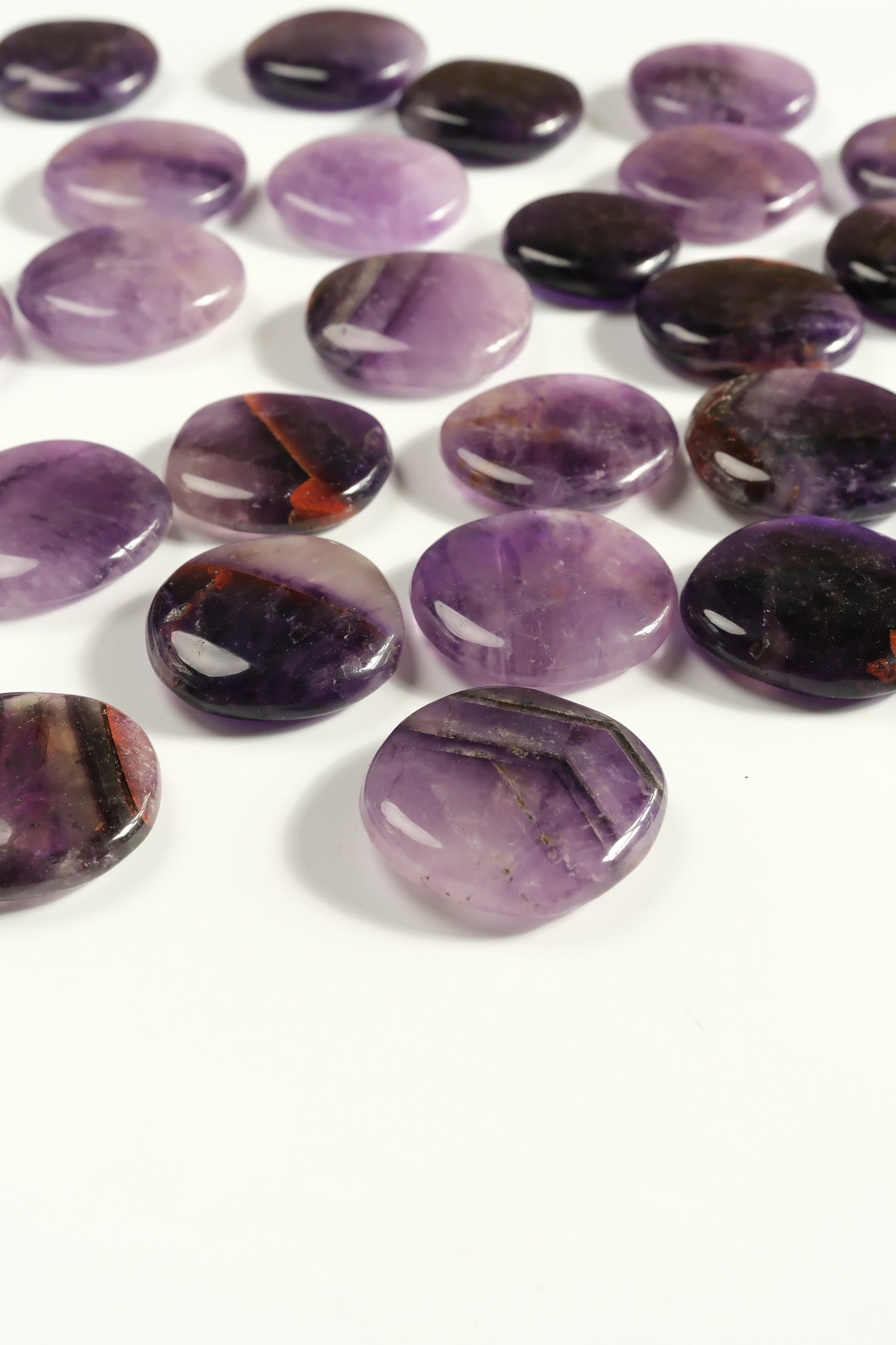 Amethyst Flat Stone