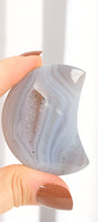 Druzy Agate Moon