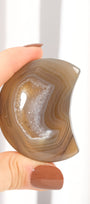Druzy Agate Moon