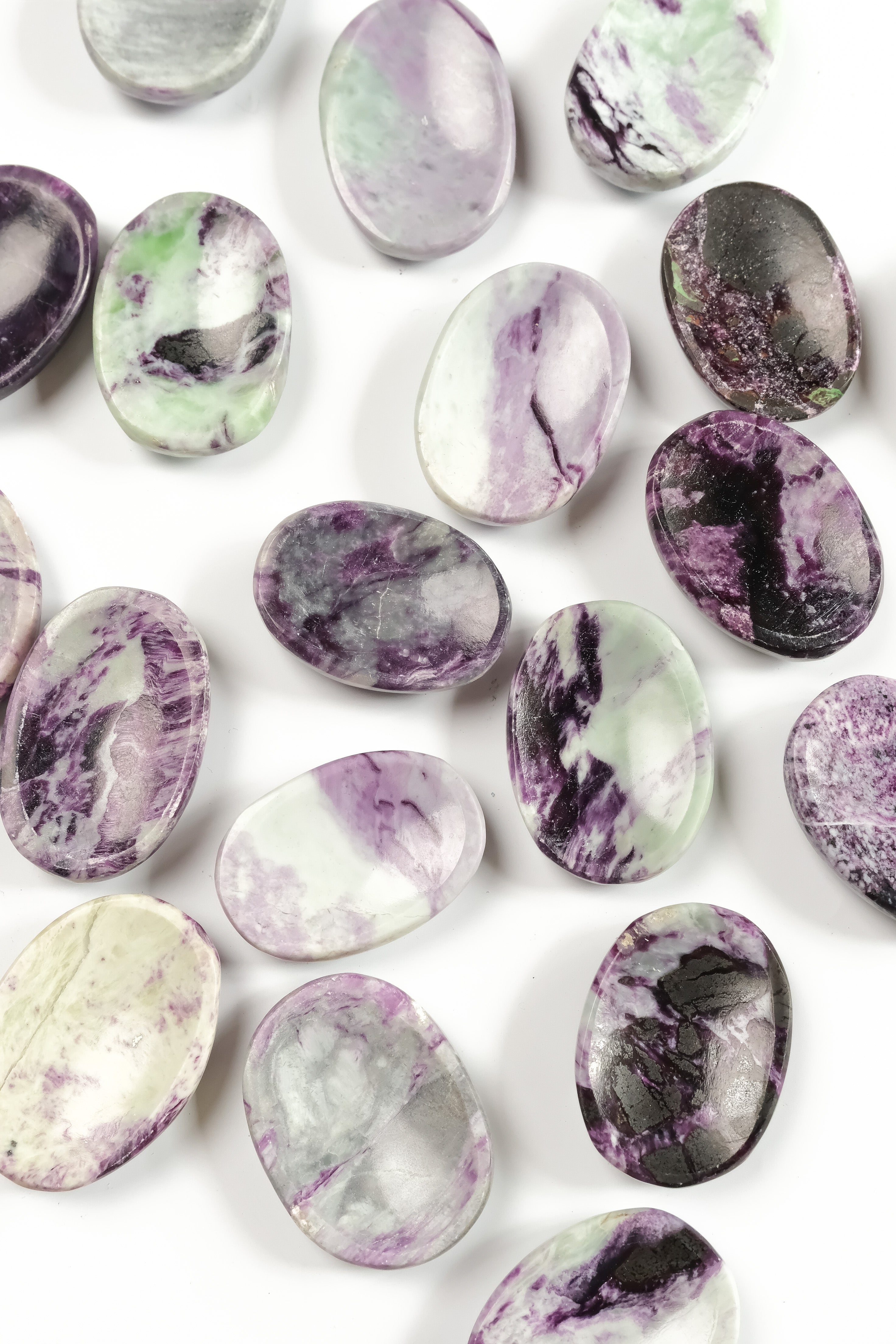 Kammererite Worry Stone