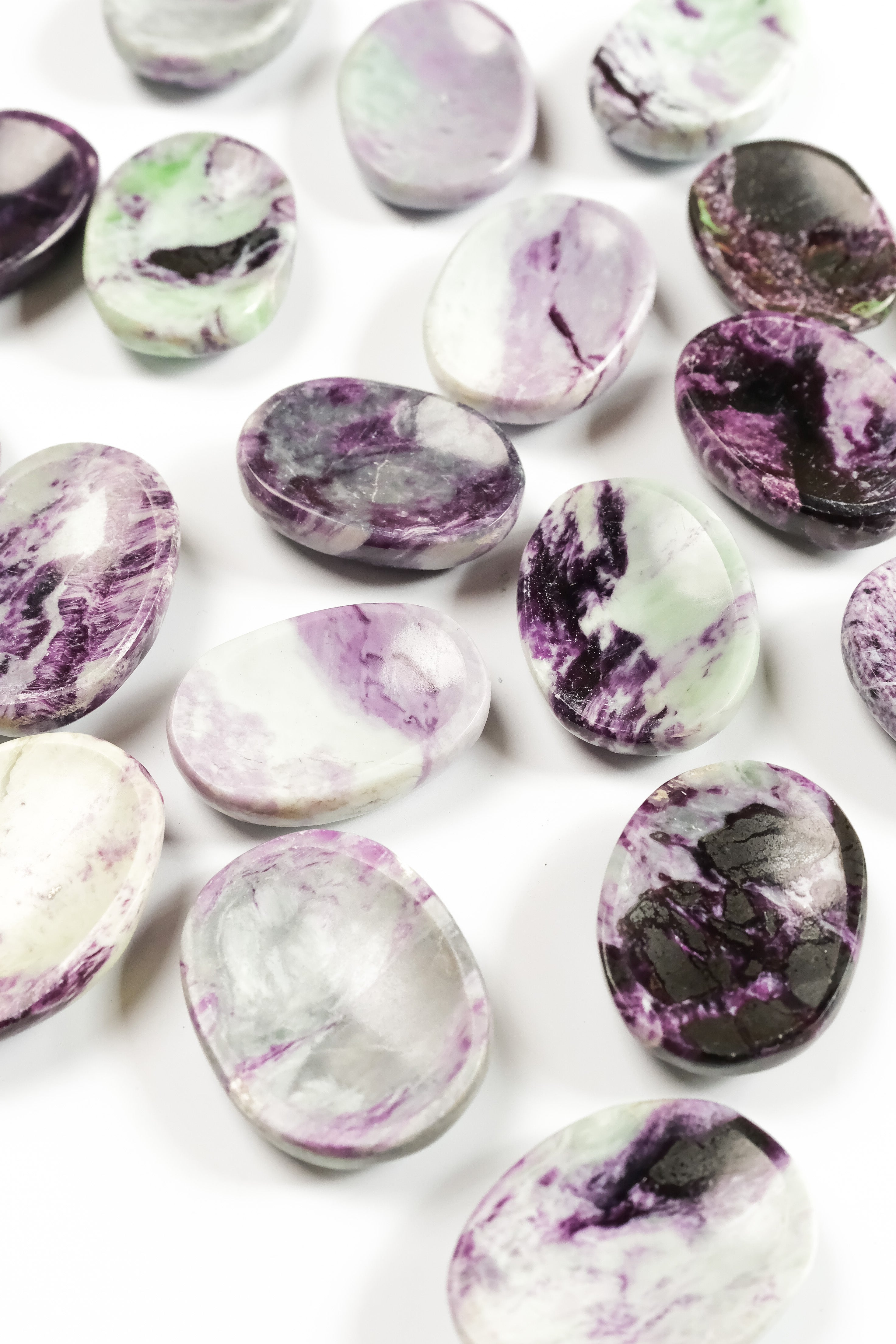 Kammererite Worry Stone
