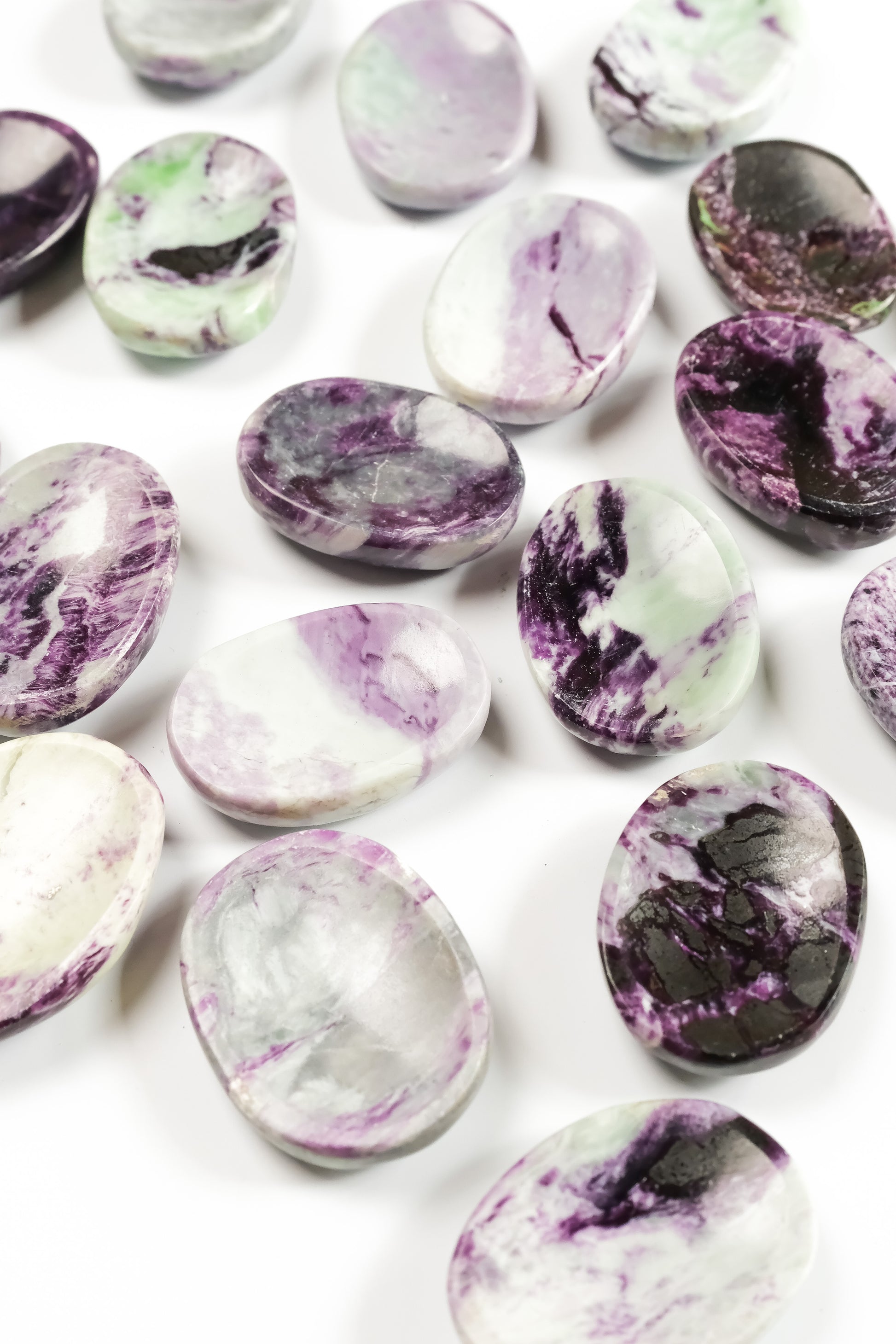 Kammererite Worry Stone