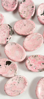 Rhodonite Worry Stone