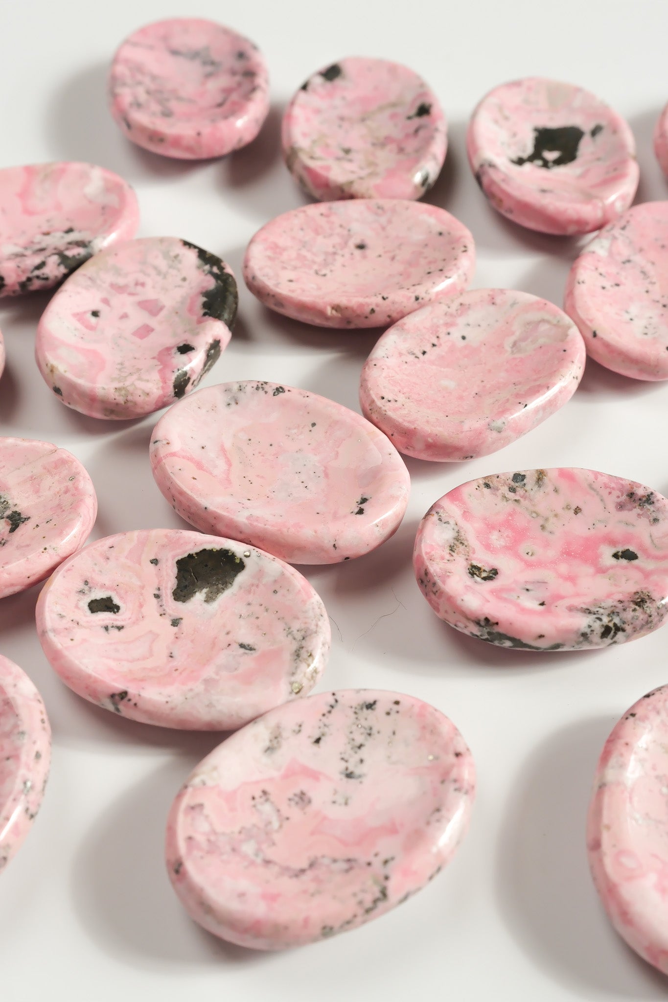 Rhodonite Worry Stone