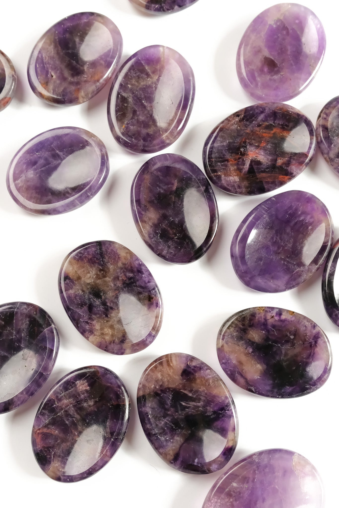 Amethyst Worry Stone