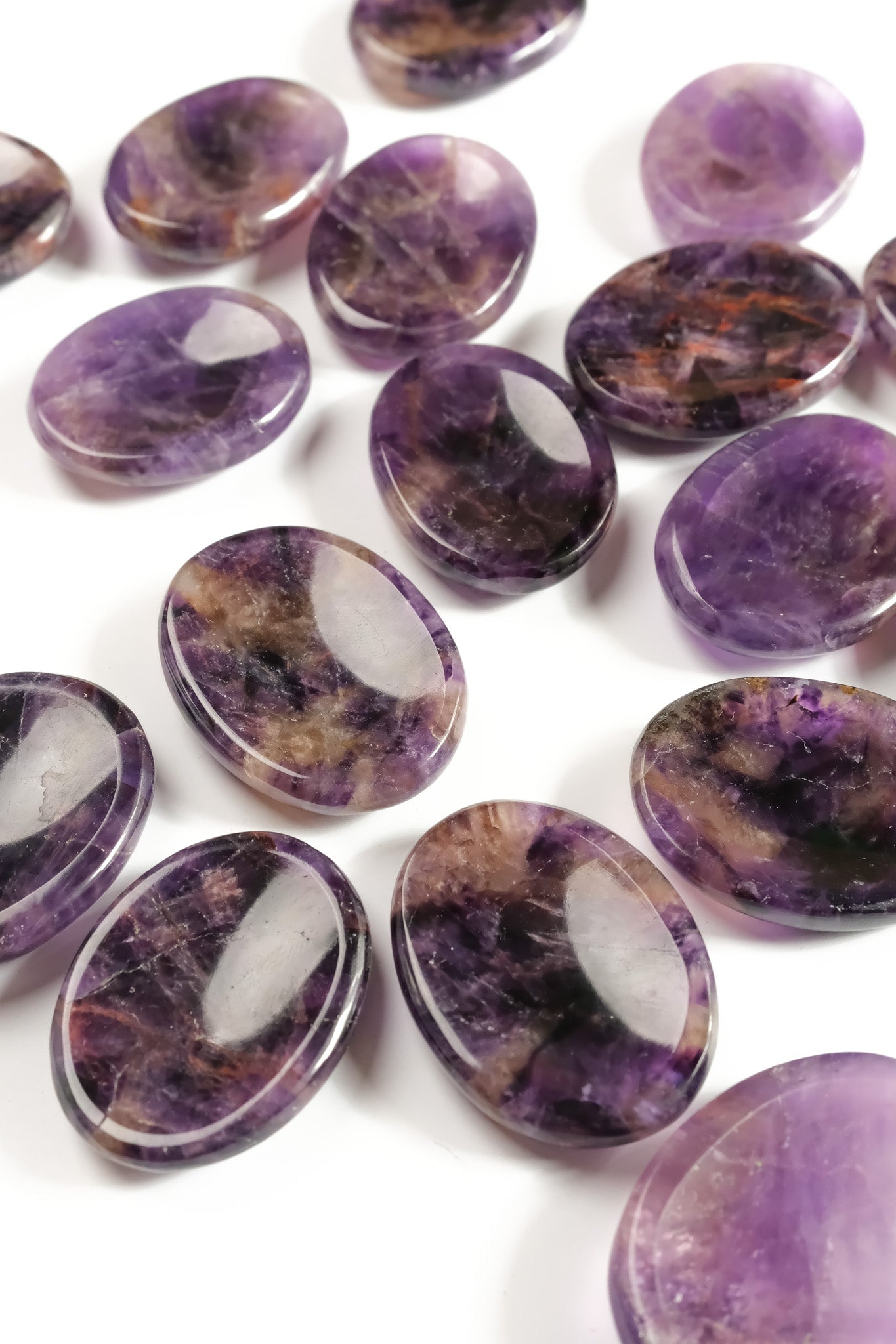 Amethyst Worry Stone