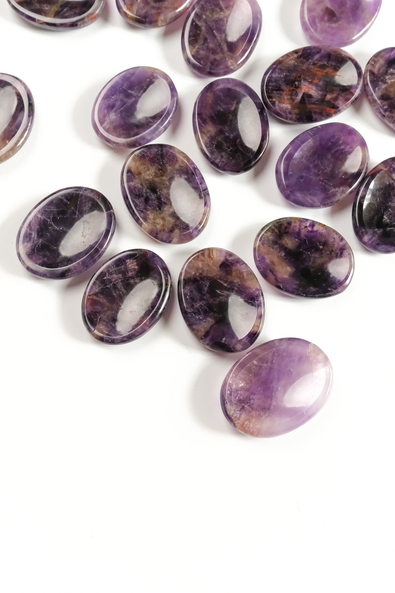 Amethyst Worry Stone