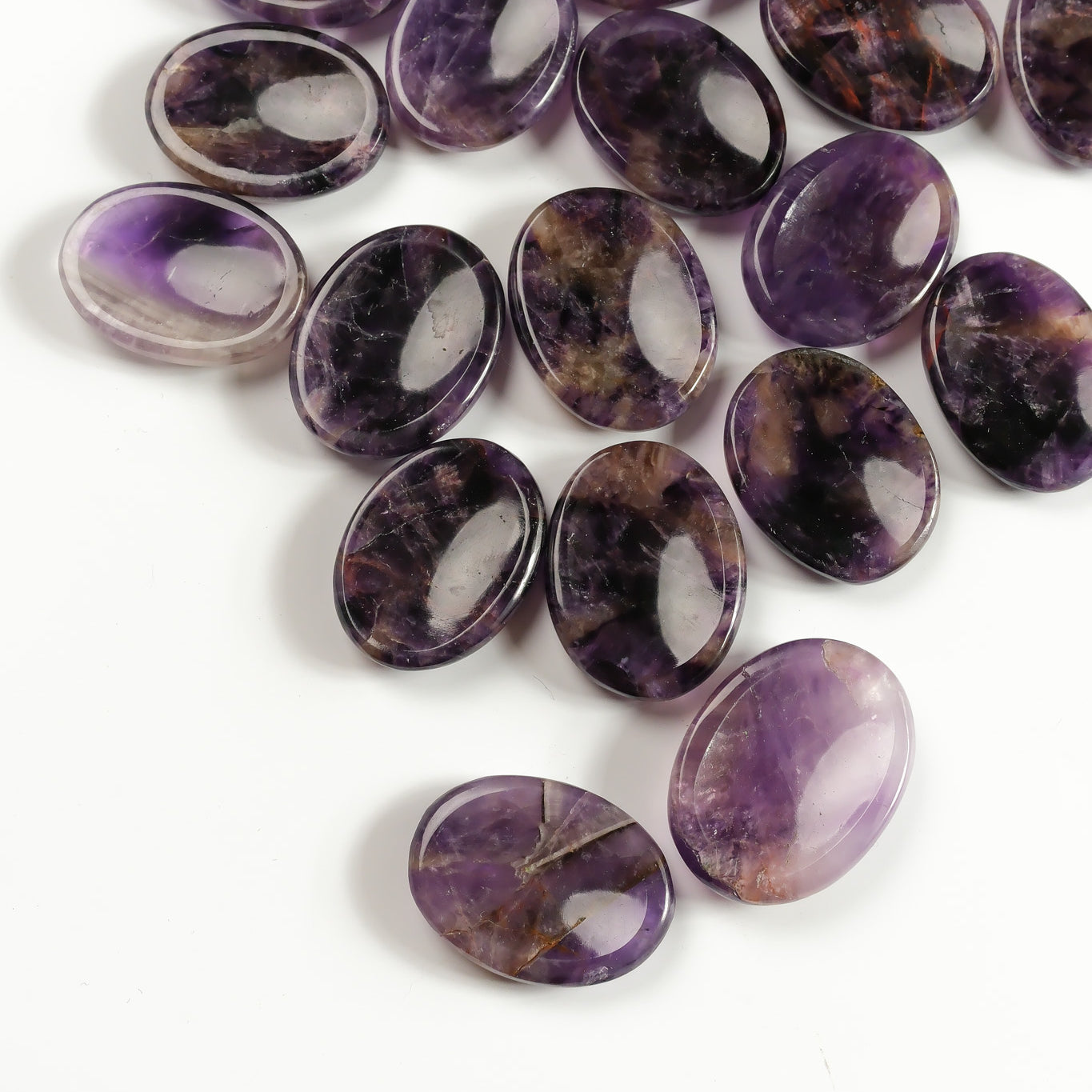Amethyst Worry Stone