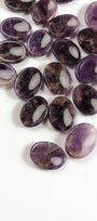 Amethyst Worry Stone
