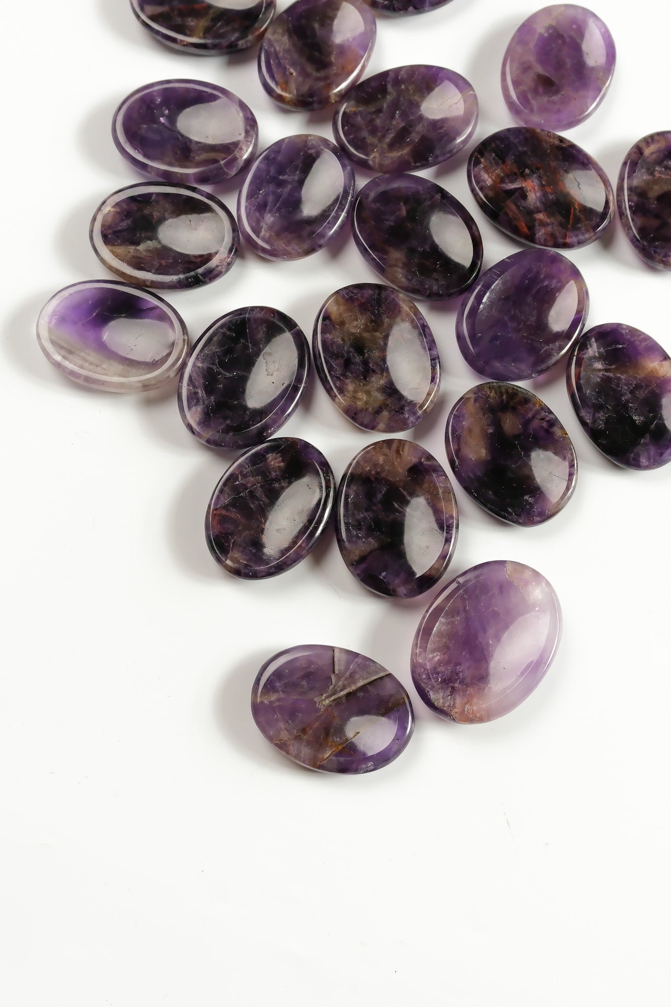 Amethyst Worry Stone
