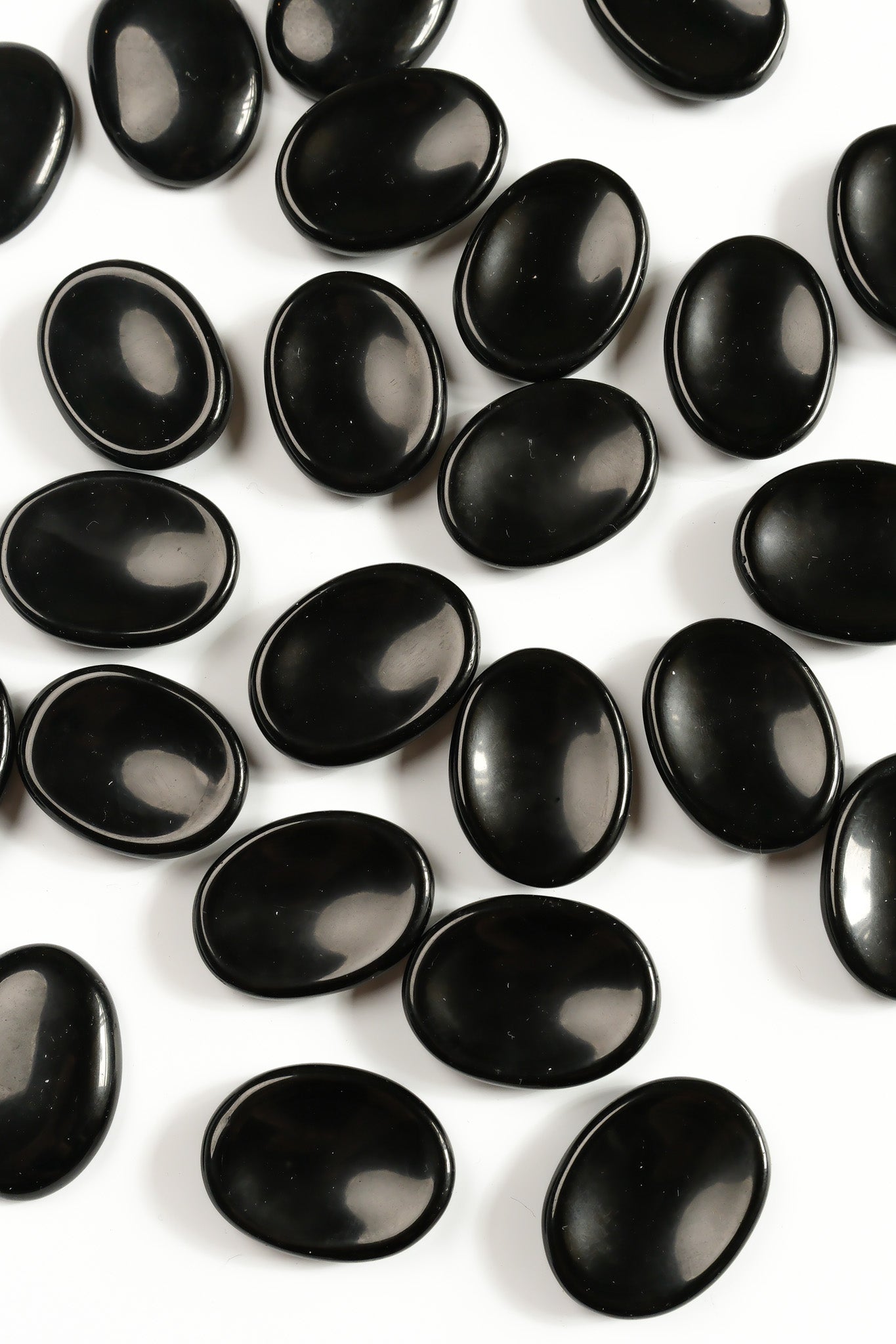 Black Obsidian Worry Stone