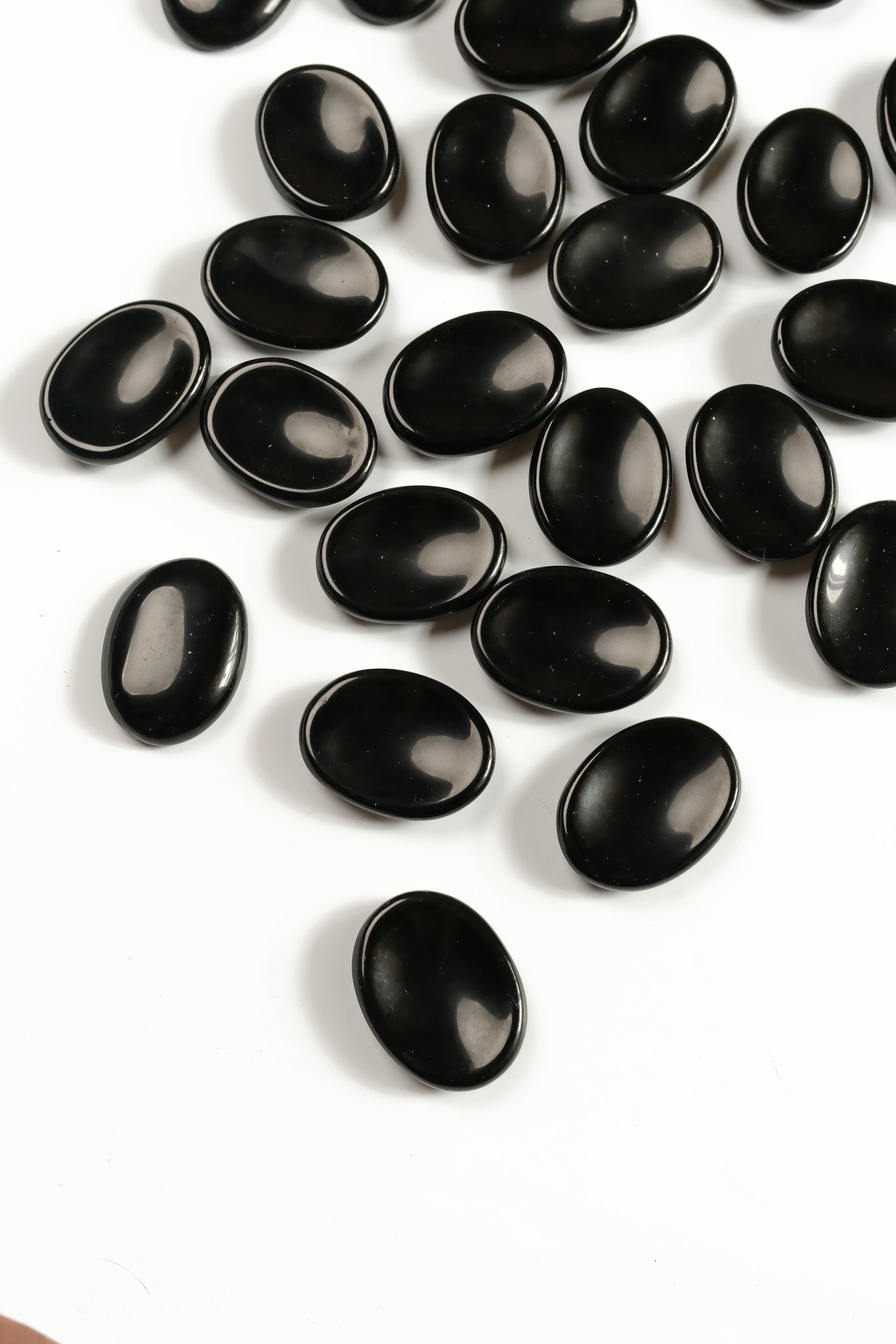 Black Obsidian Worry Stone