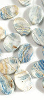 Blue Scheelite Worry Stone