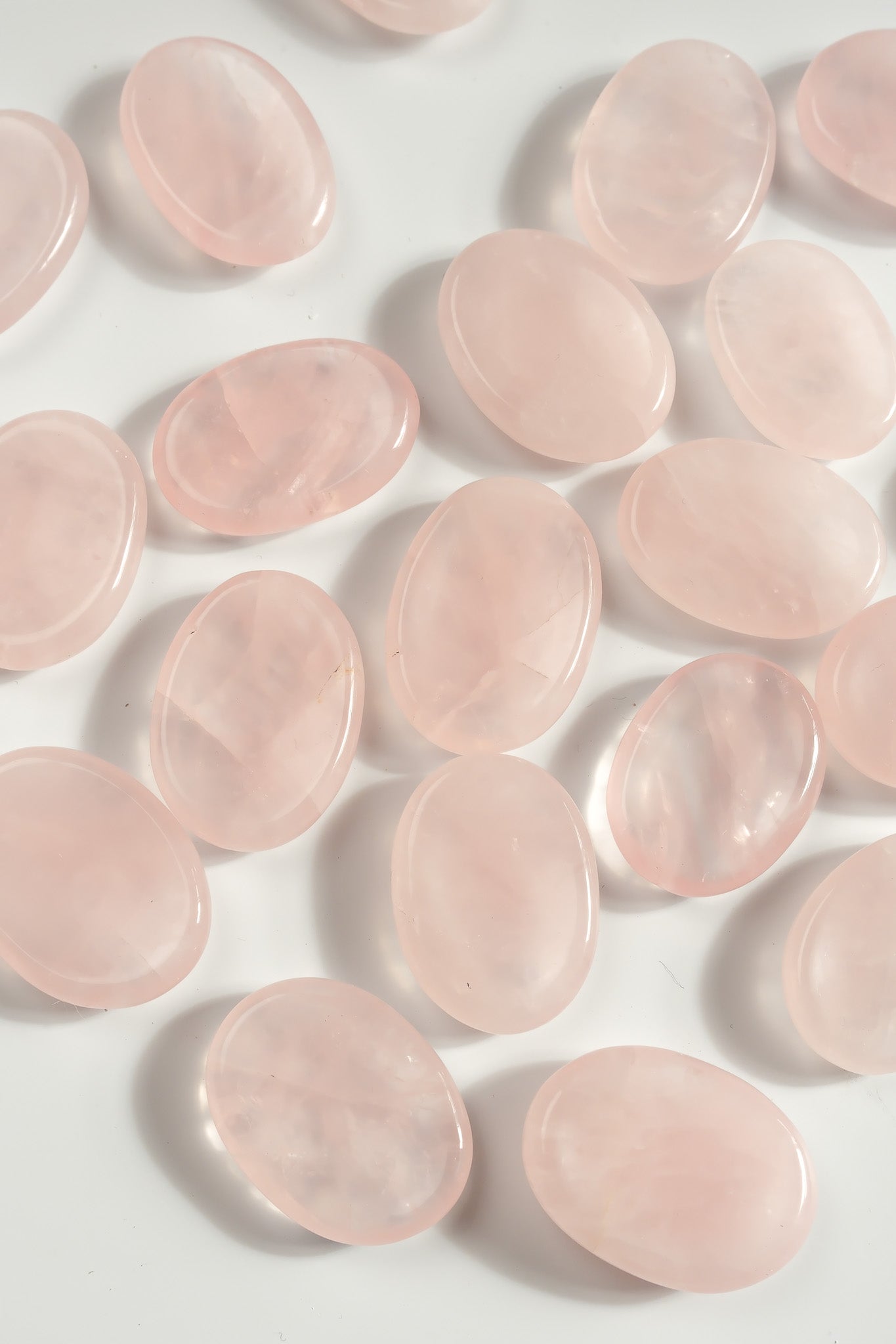 Rose Quartz Worry Stone
