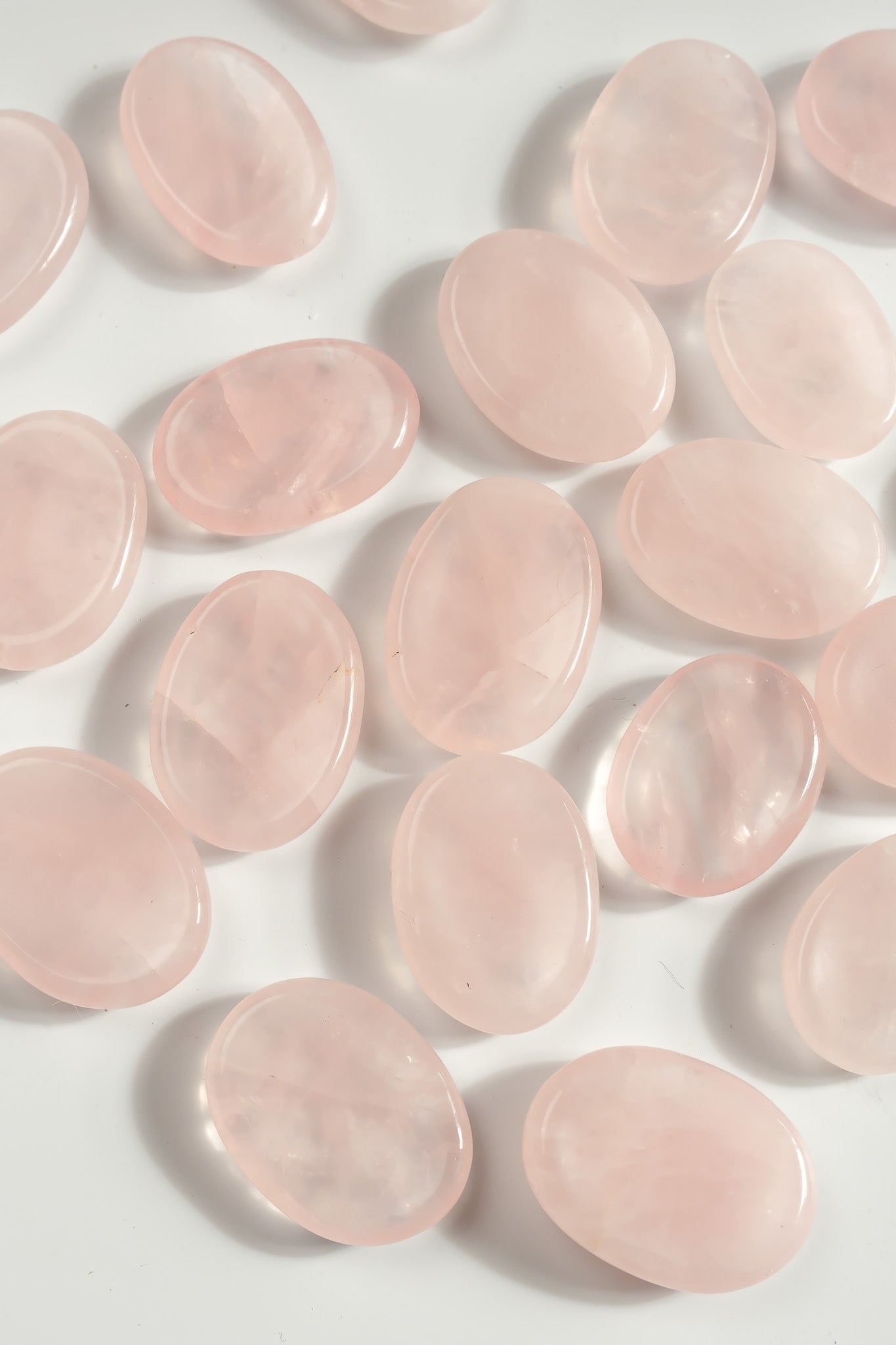 Rose Quartz Worry Stone