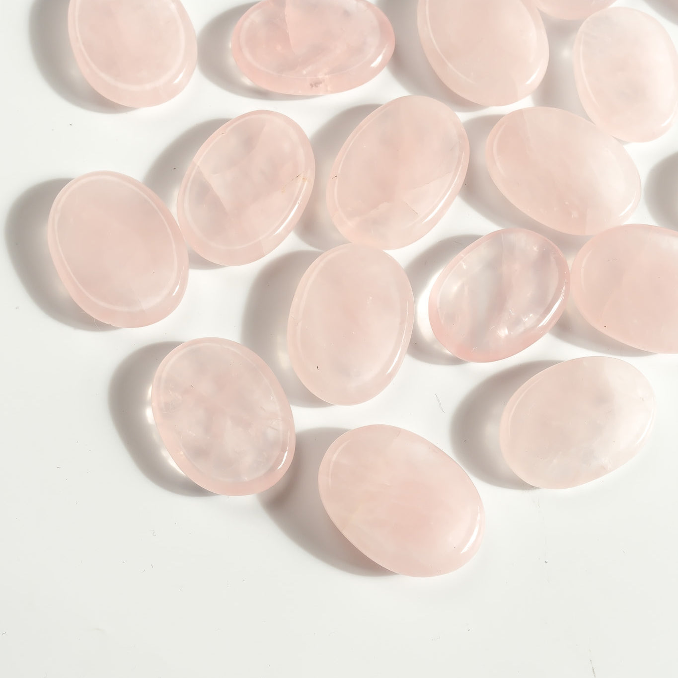 Rose Quartz Worry Stone