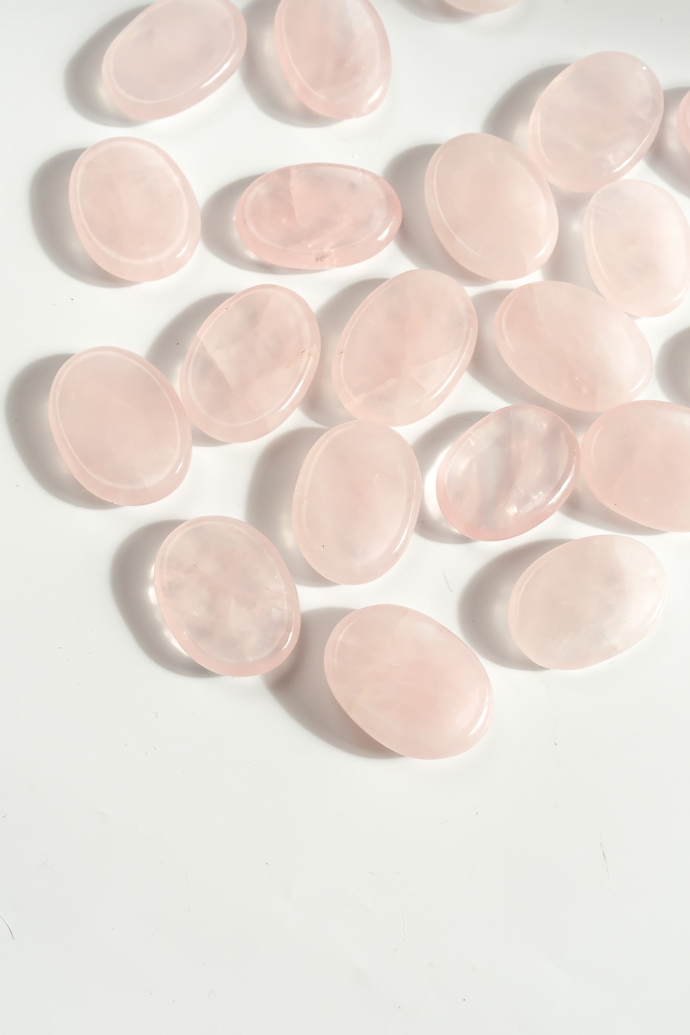 Rose Quartz Worry Stone