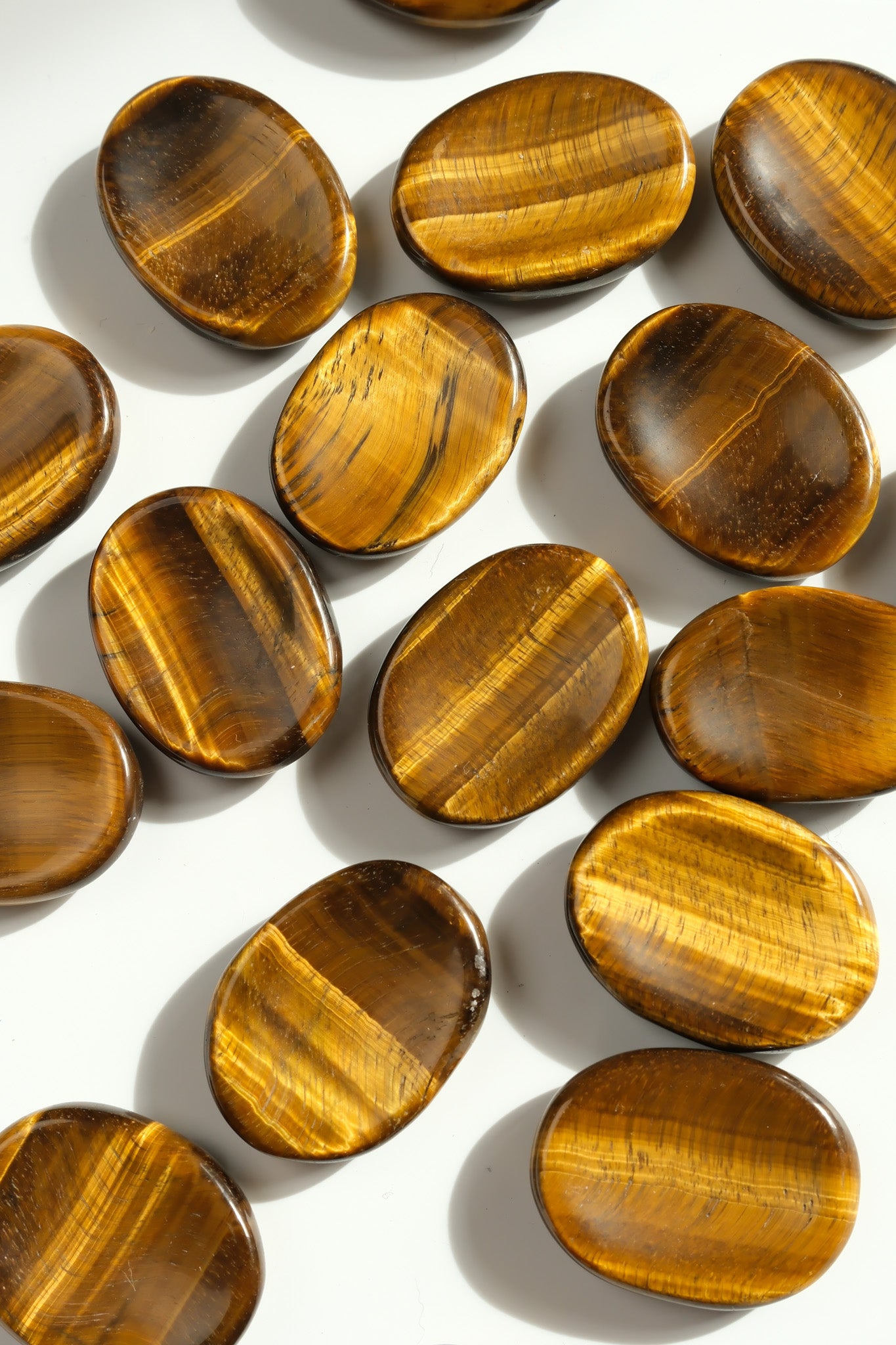 Tigers Eye Worry Stone