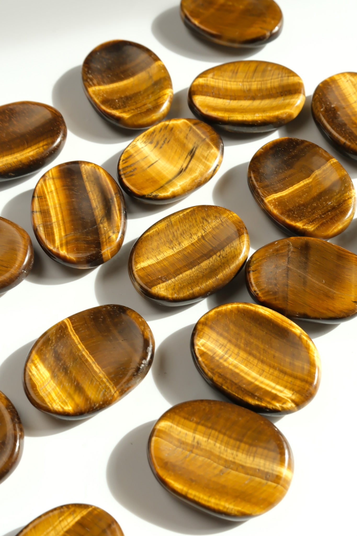 Tigers Eye Worry Stone
