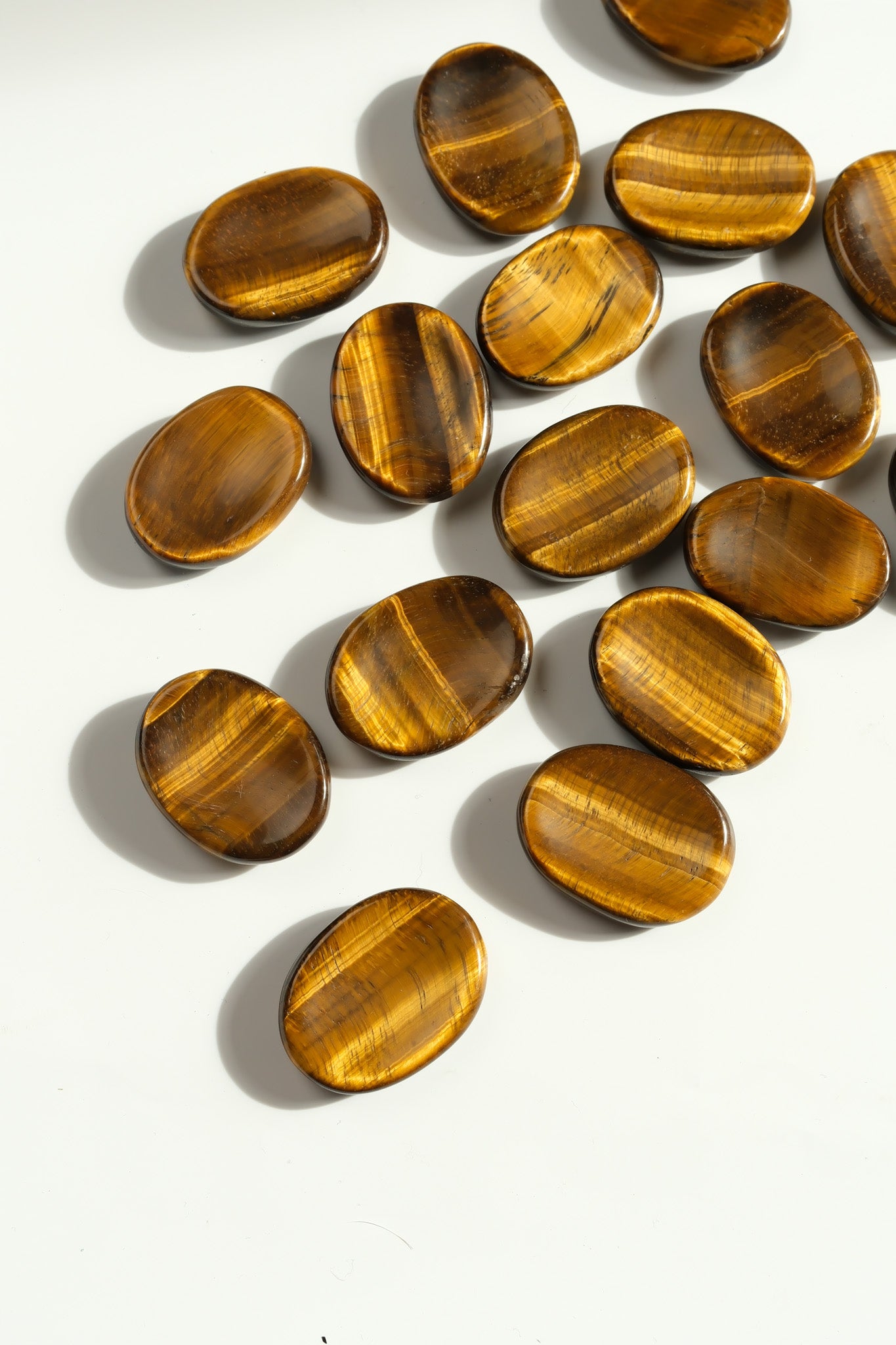 Tigers Eye Worry Stone