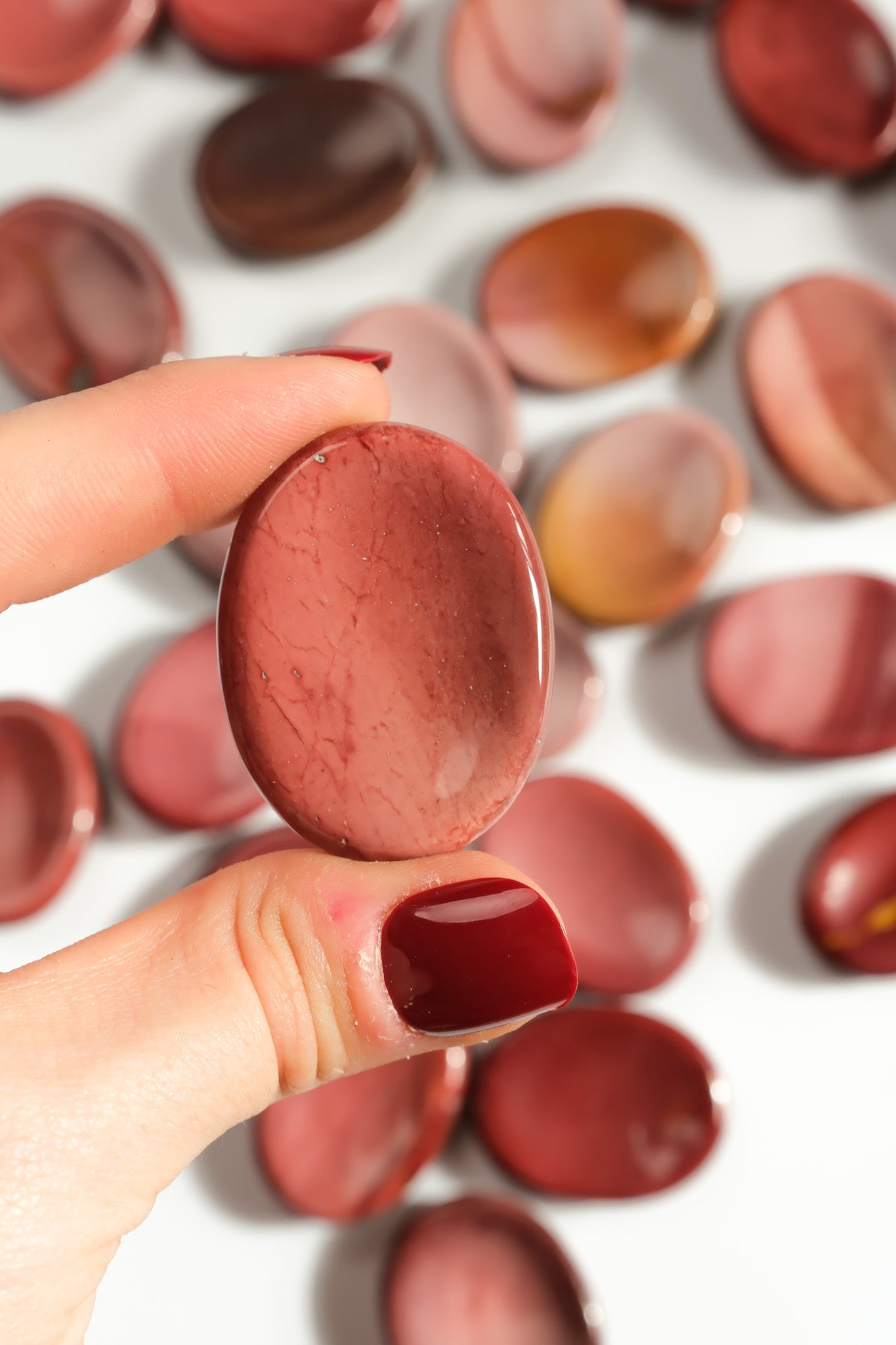 Mookaite Worry Stone
