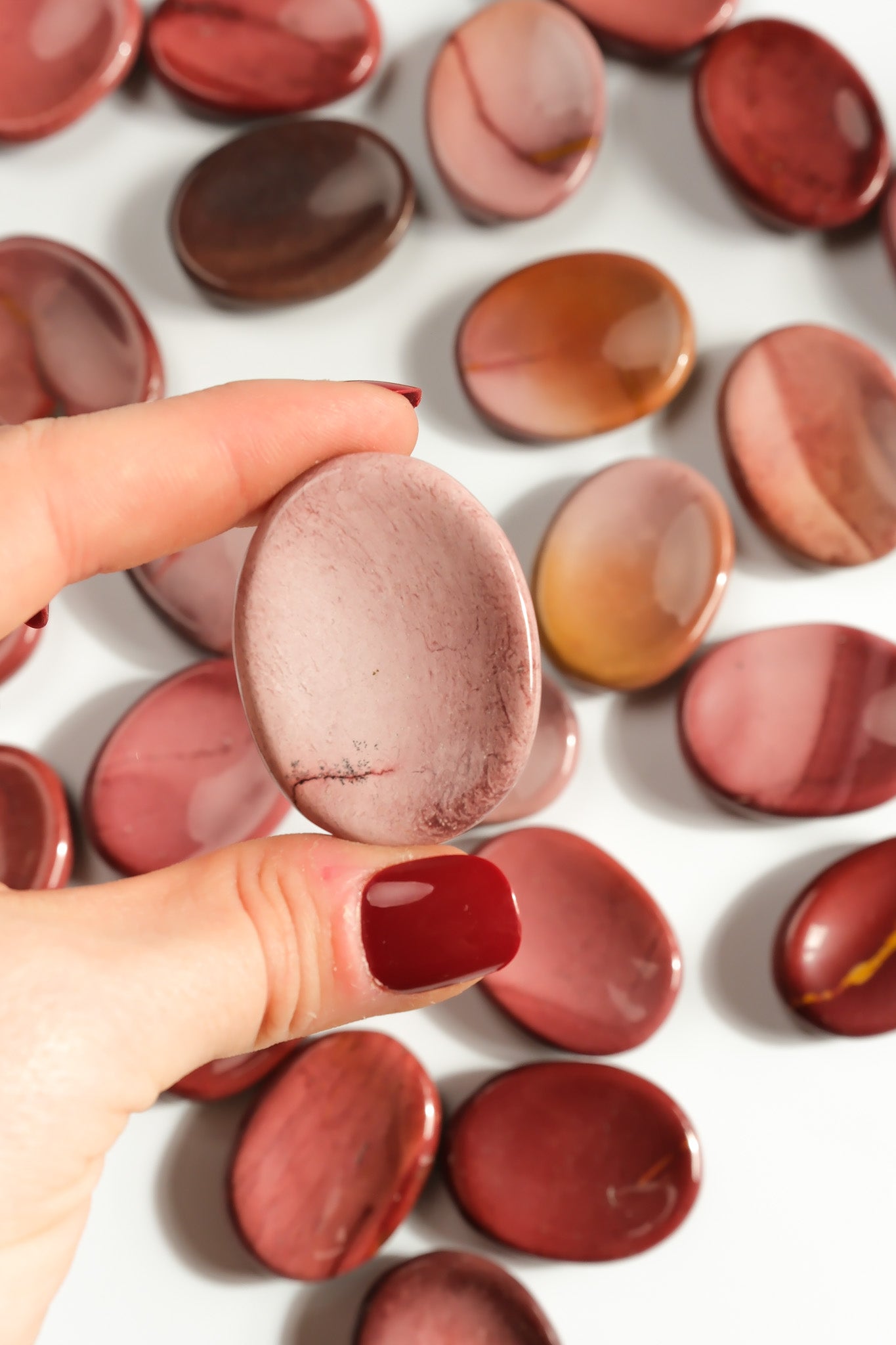 Mookaite Worry Stone