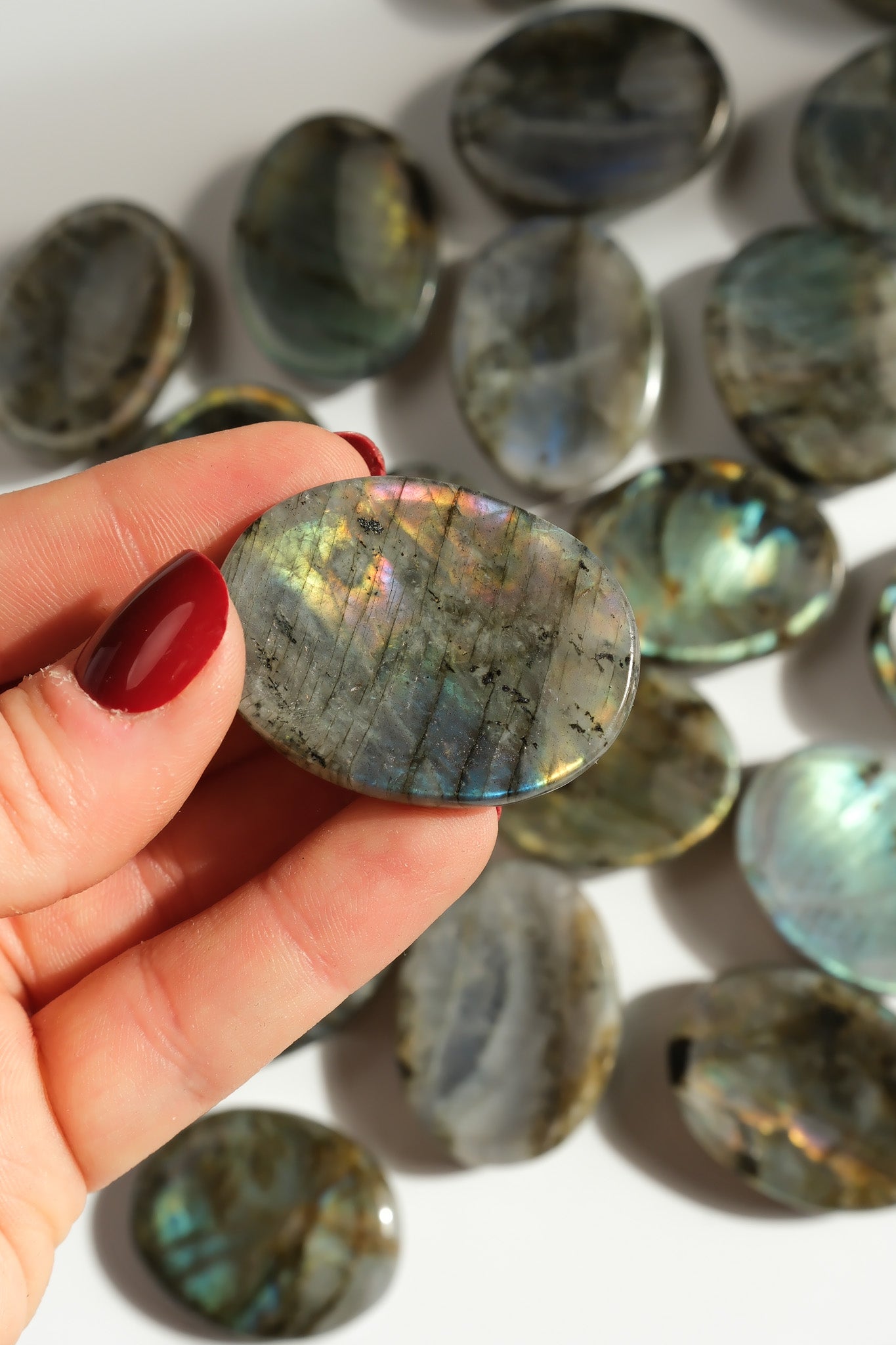 Labradorite Worry Stone