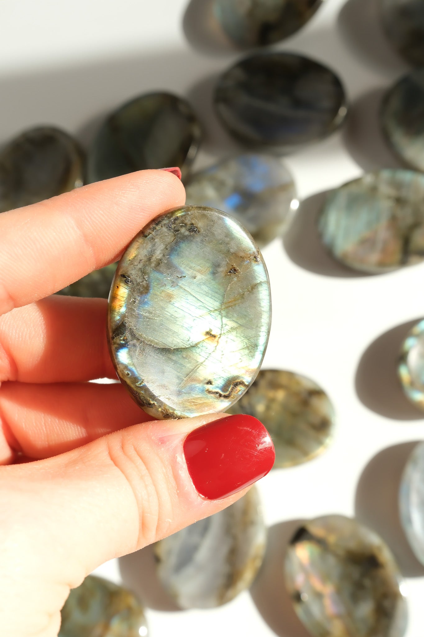 Labradorite Worry Stone