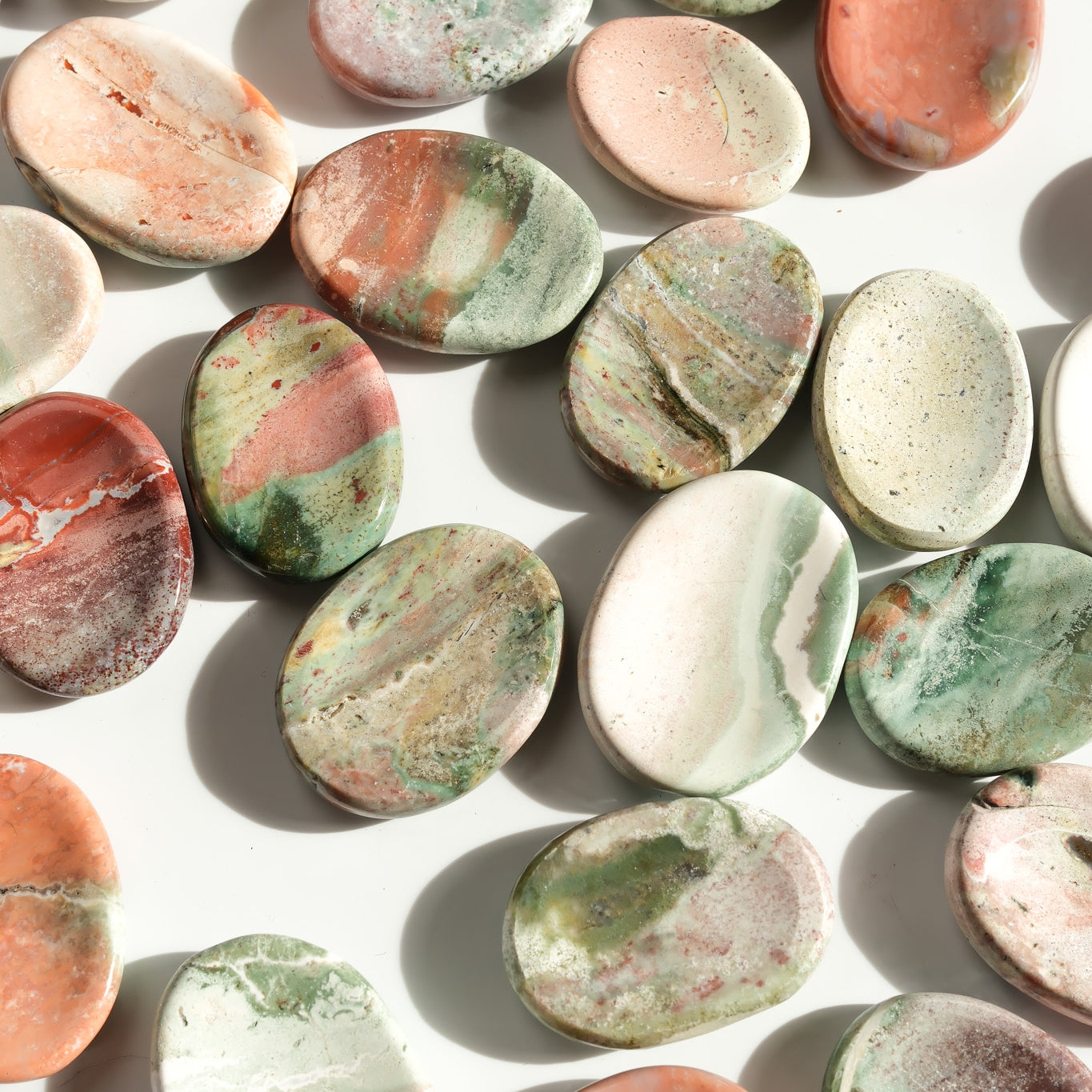Unicorn Jasper Worry Stone