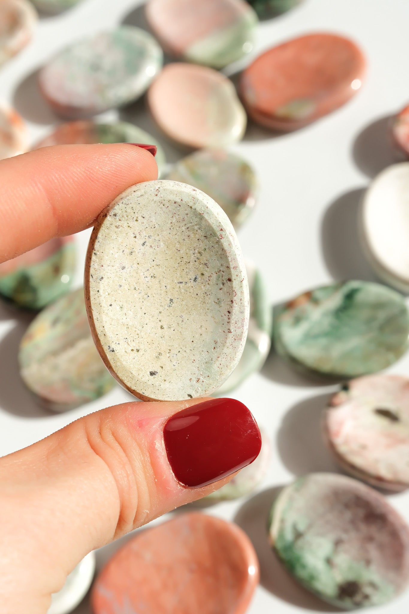 Unicorn Jasper Worry Stone