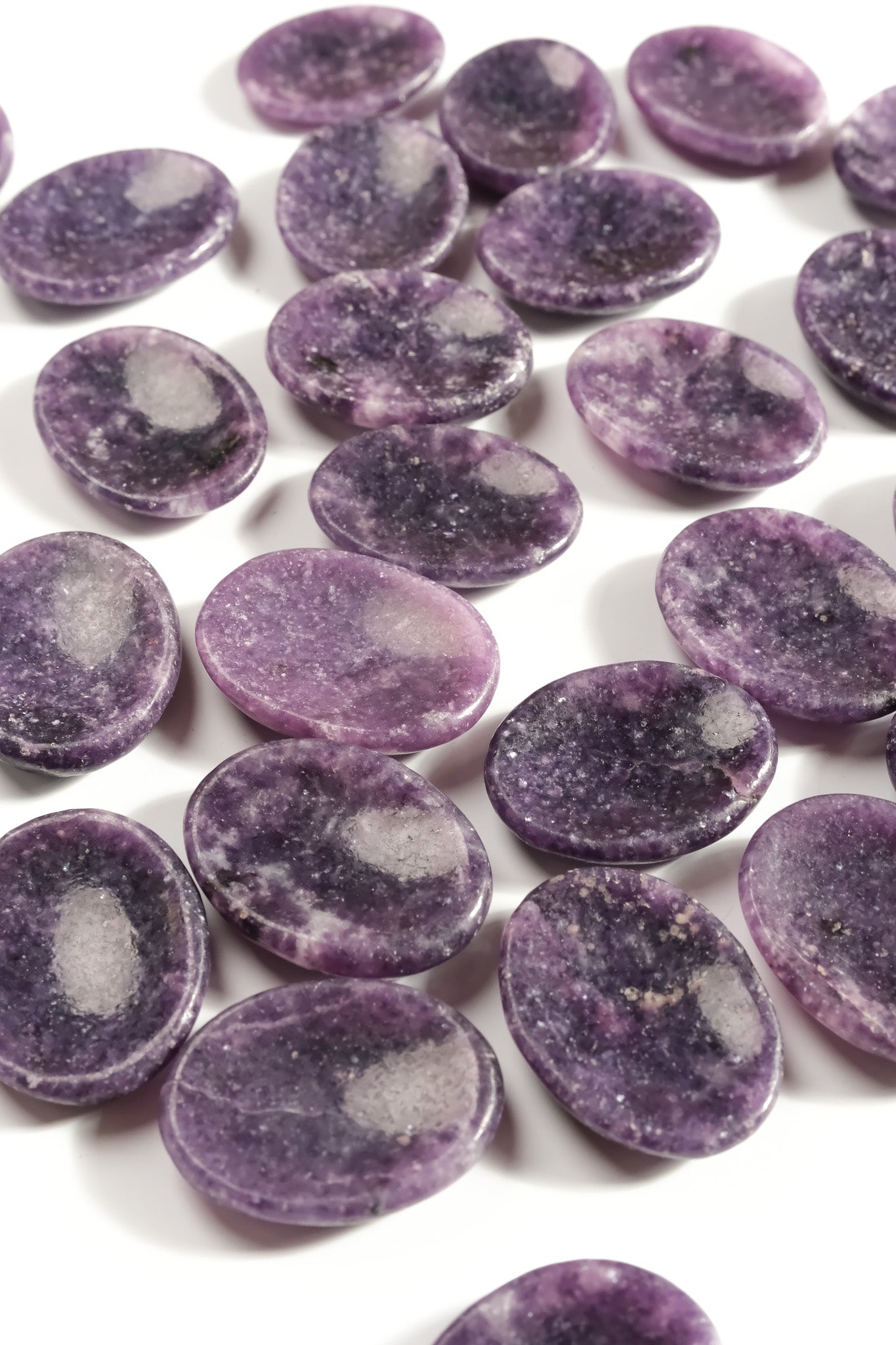 Lepidolite Worry Stone