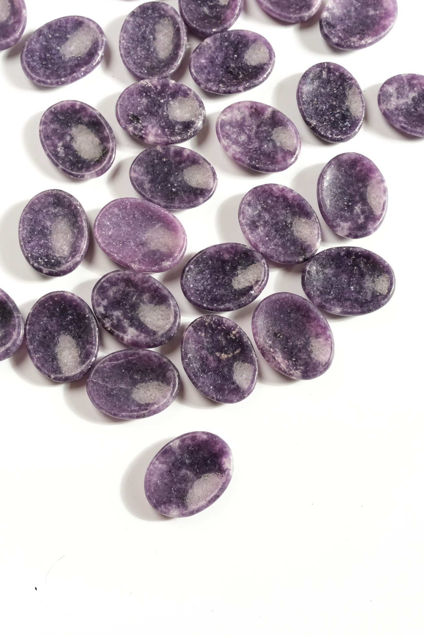 Lepidolite Worry Stone