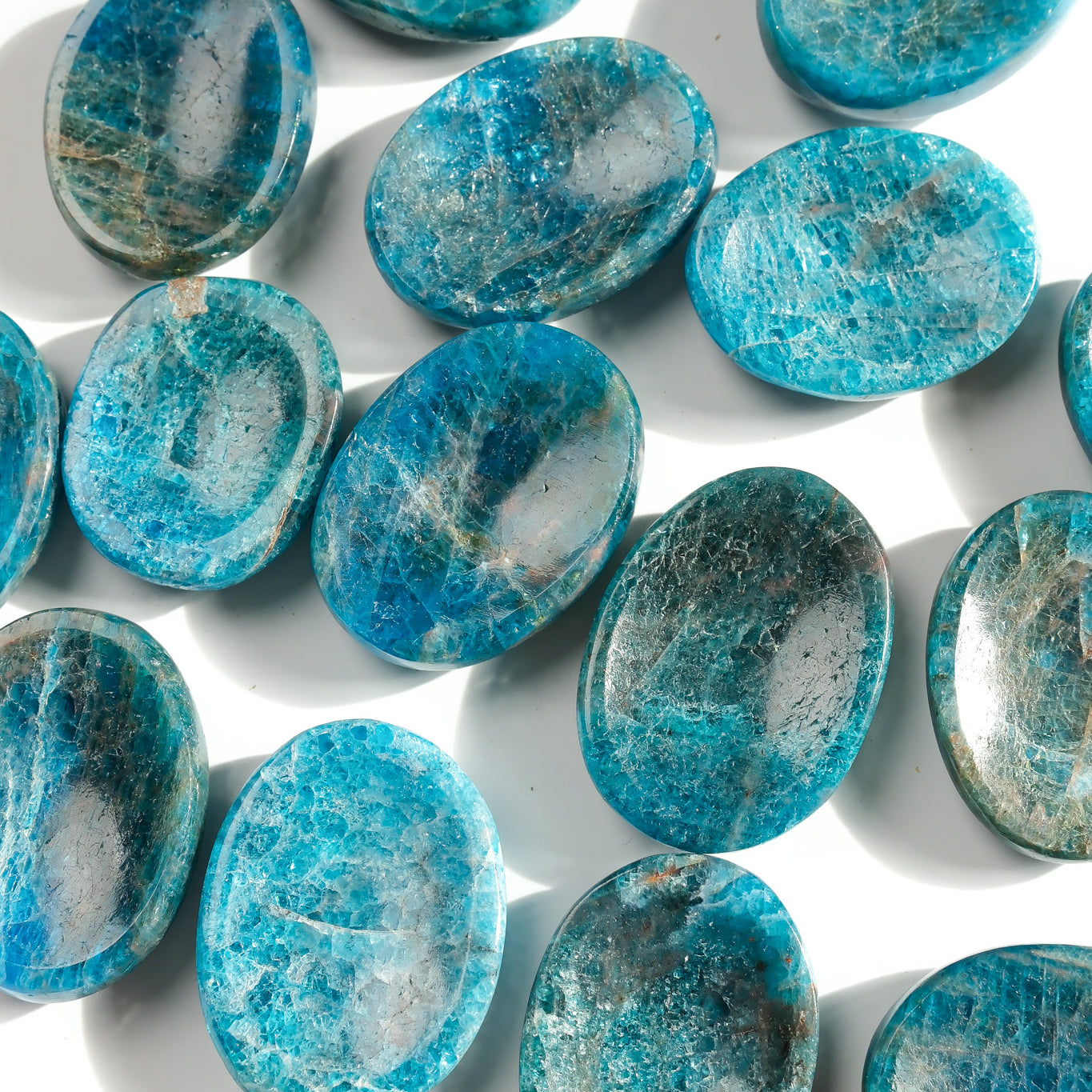Blue Apatite Worry Stone