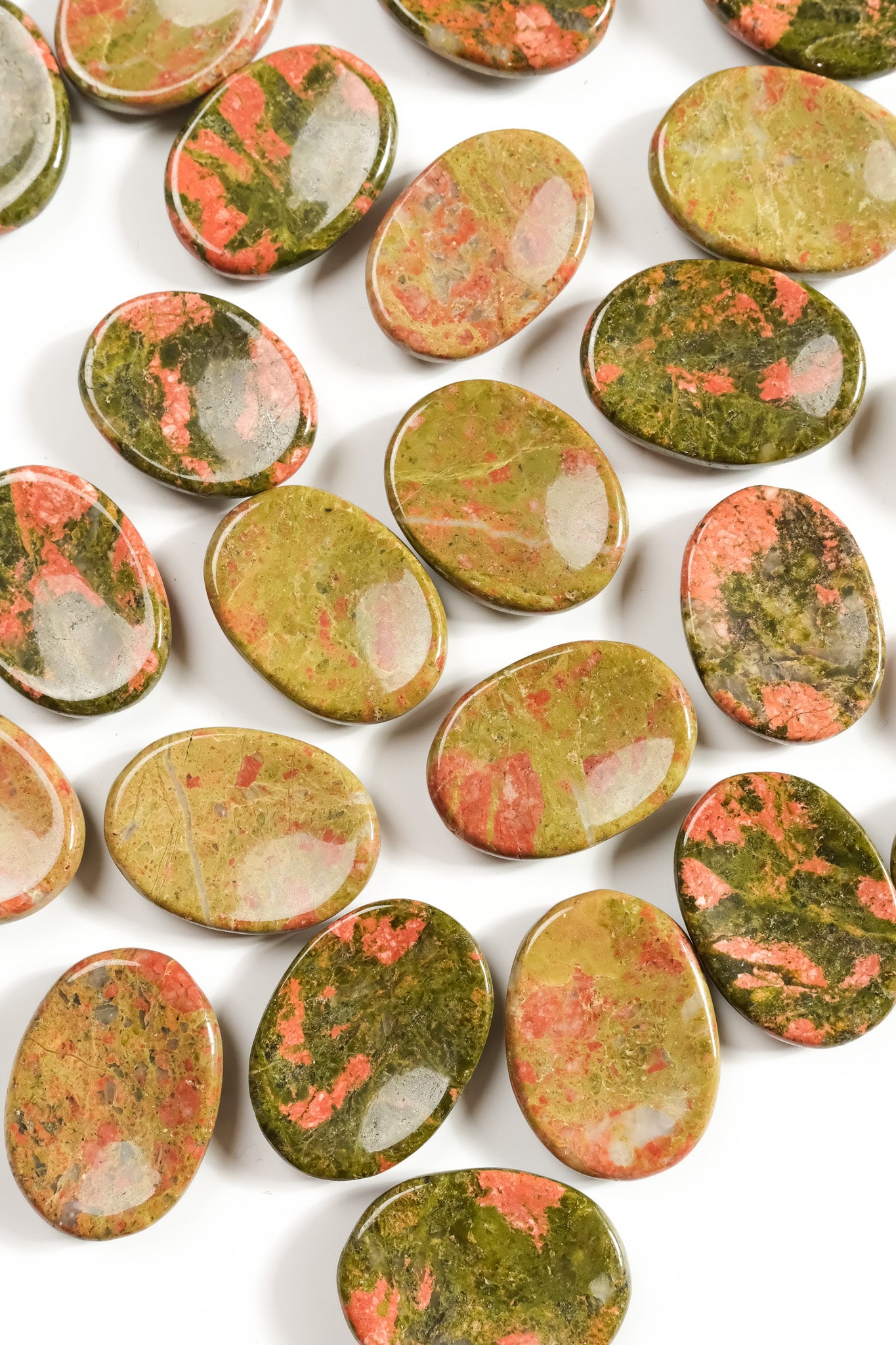 Unakite Worry Stone