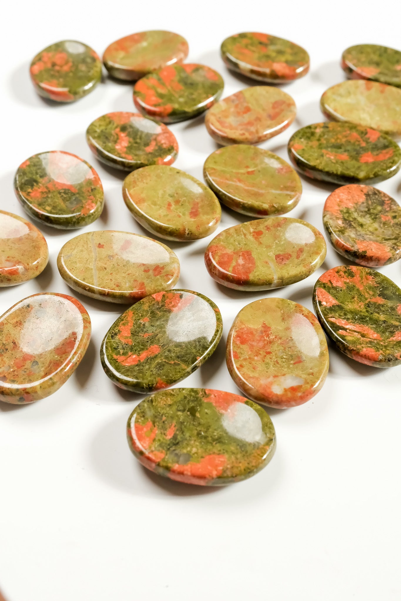 Unakite Worry Stone