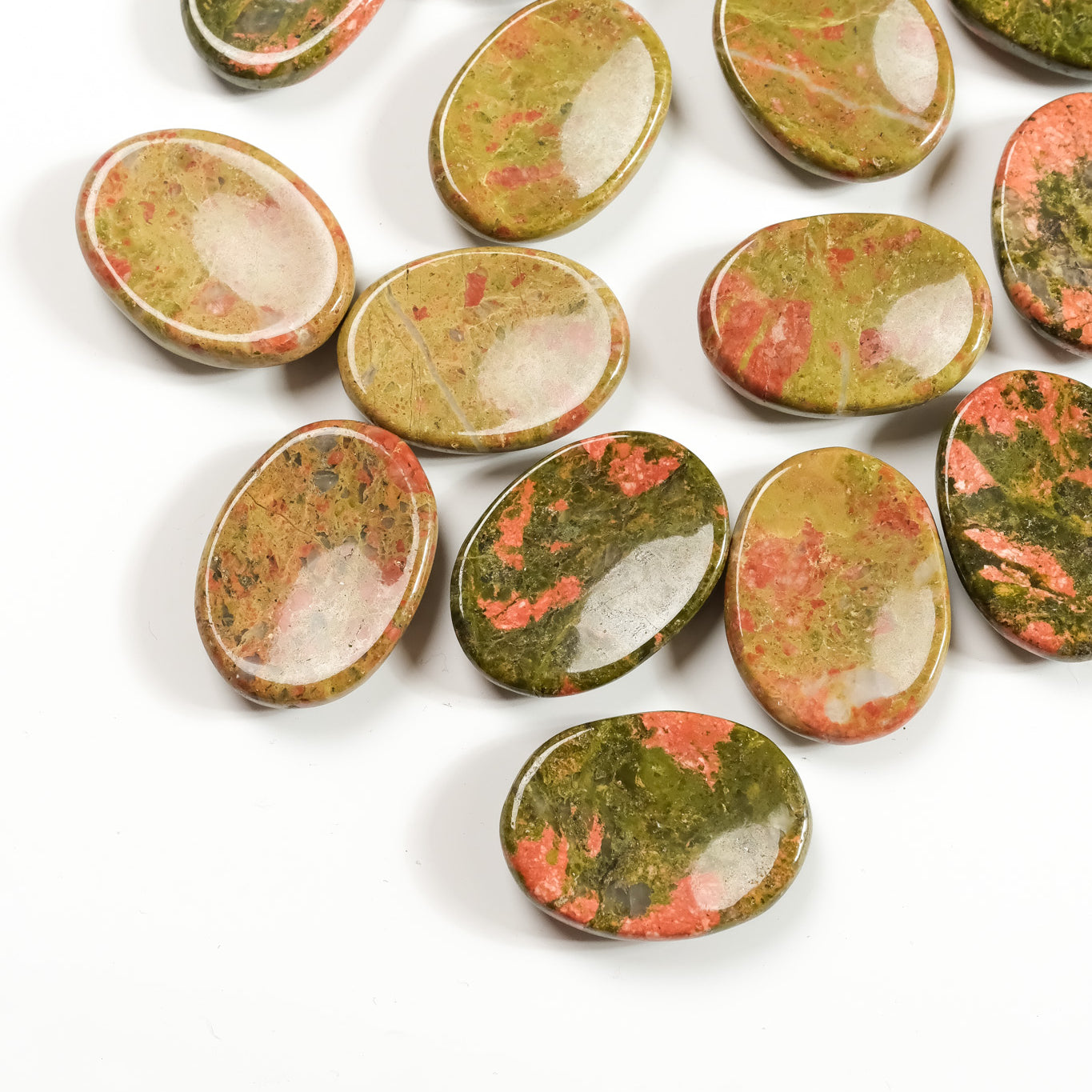 Unakite Worry Stone