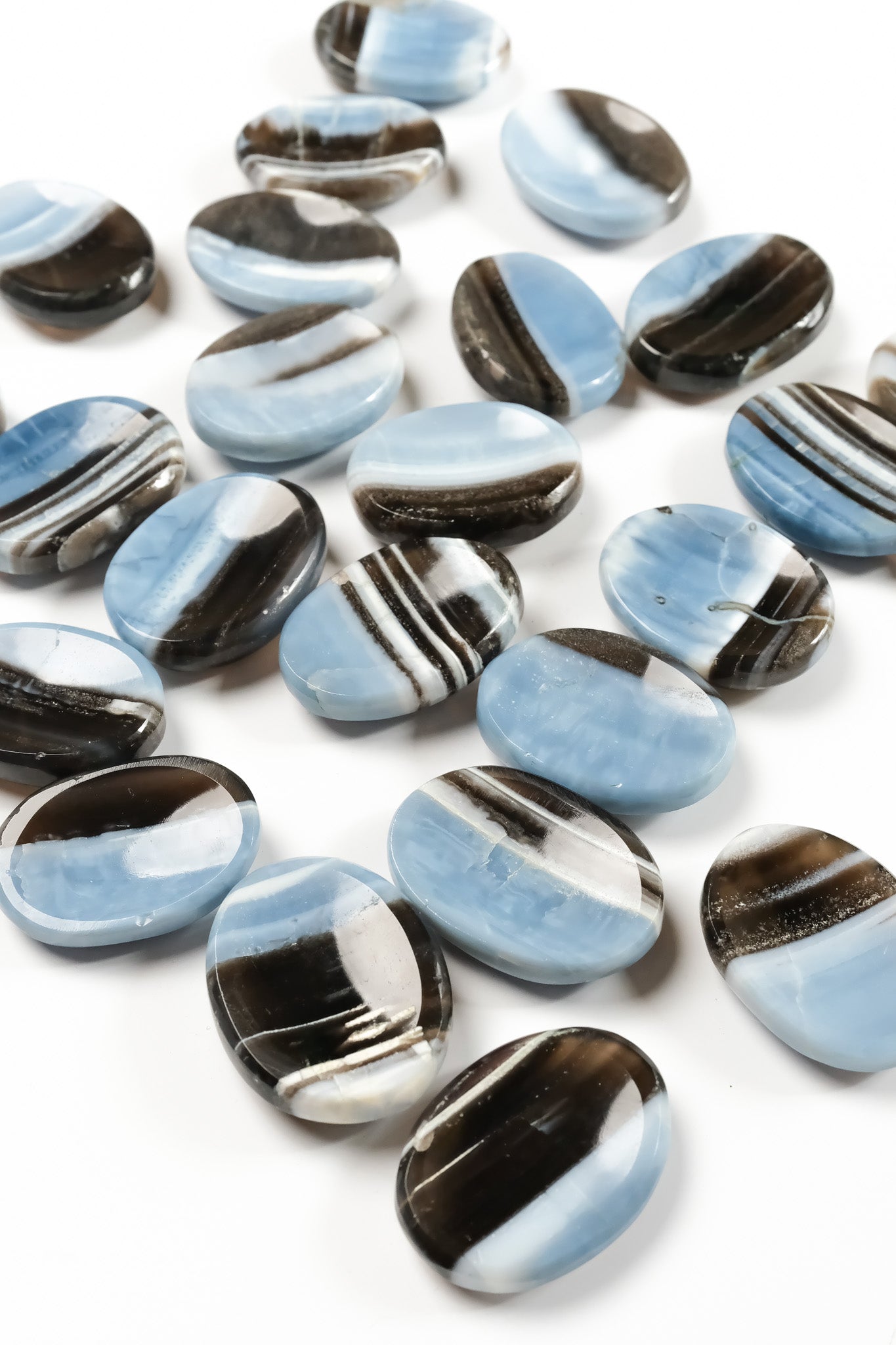 Blue Opal Worry Stone