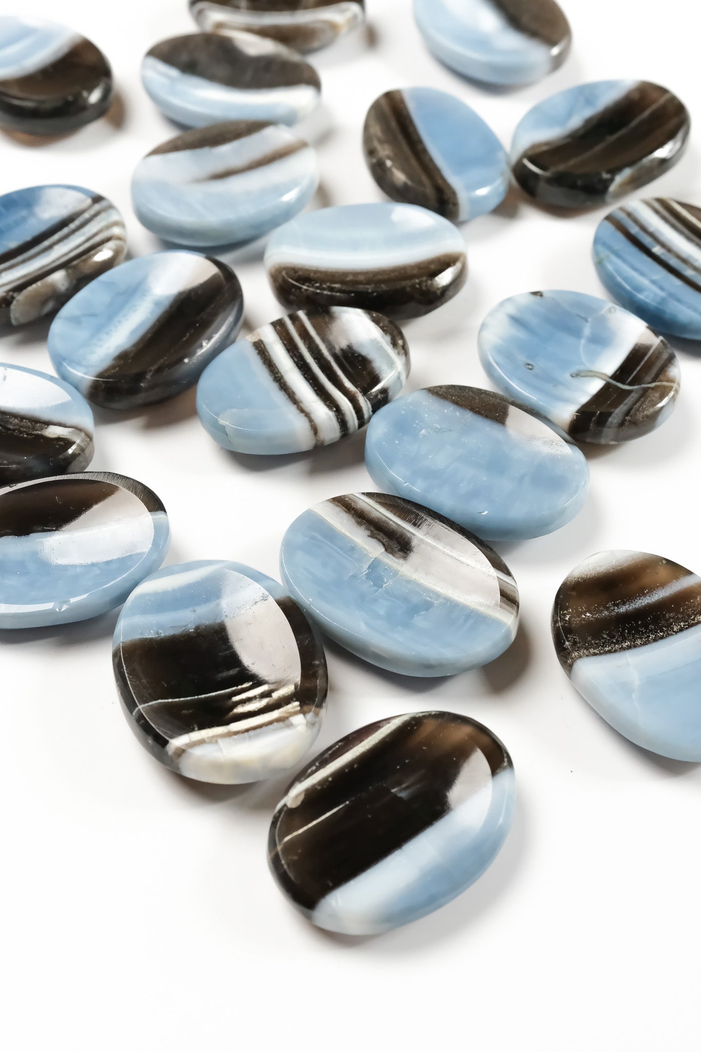 Blue Opal Worry Stone