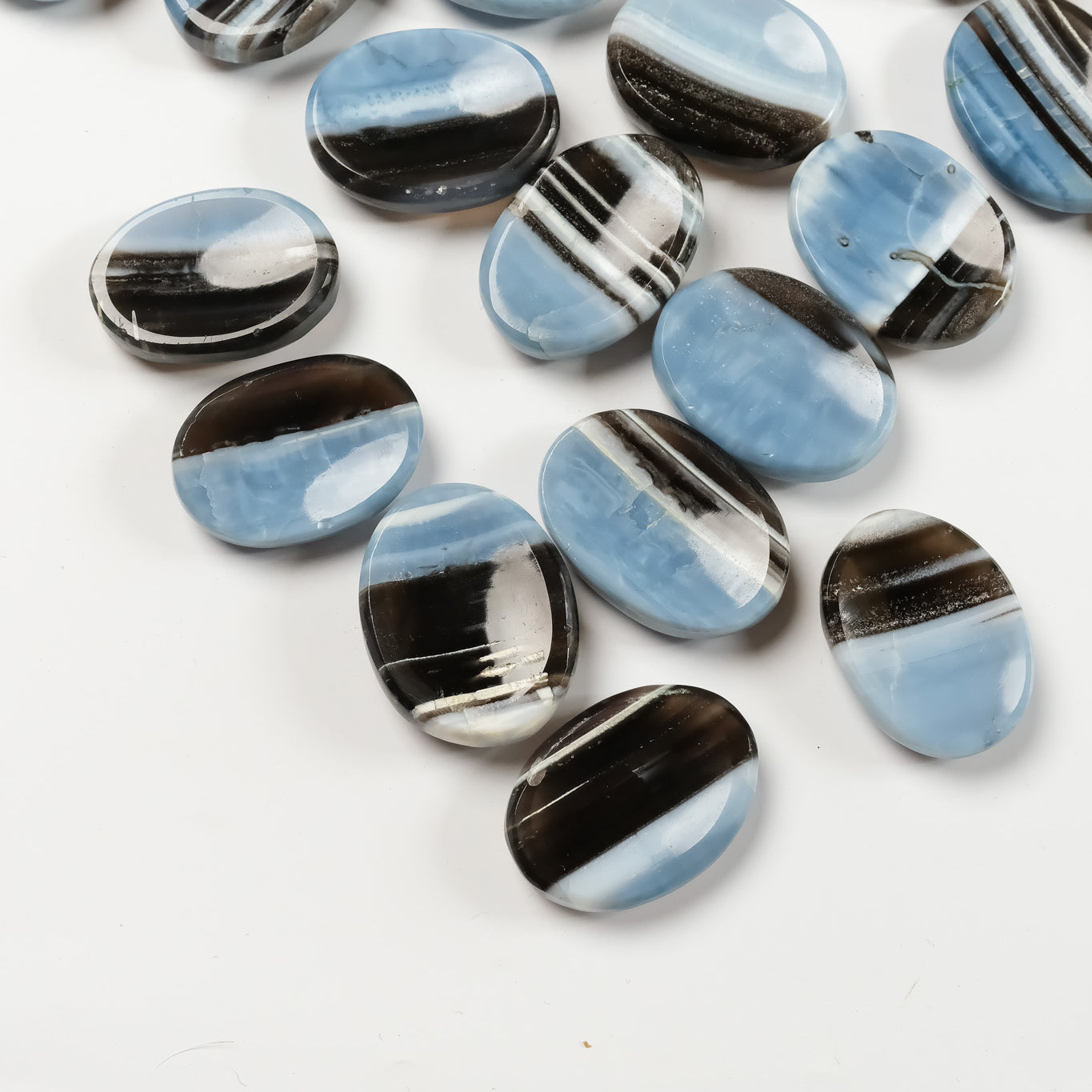 Blue Opal Worry Stone